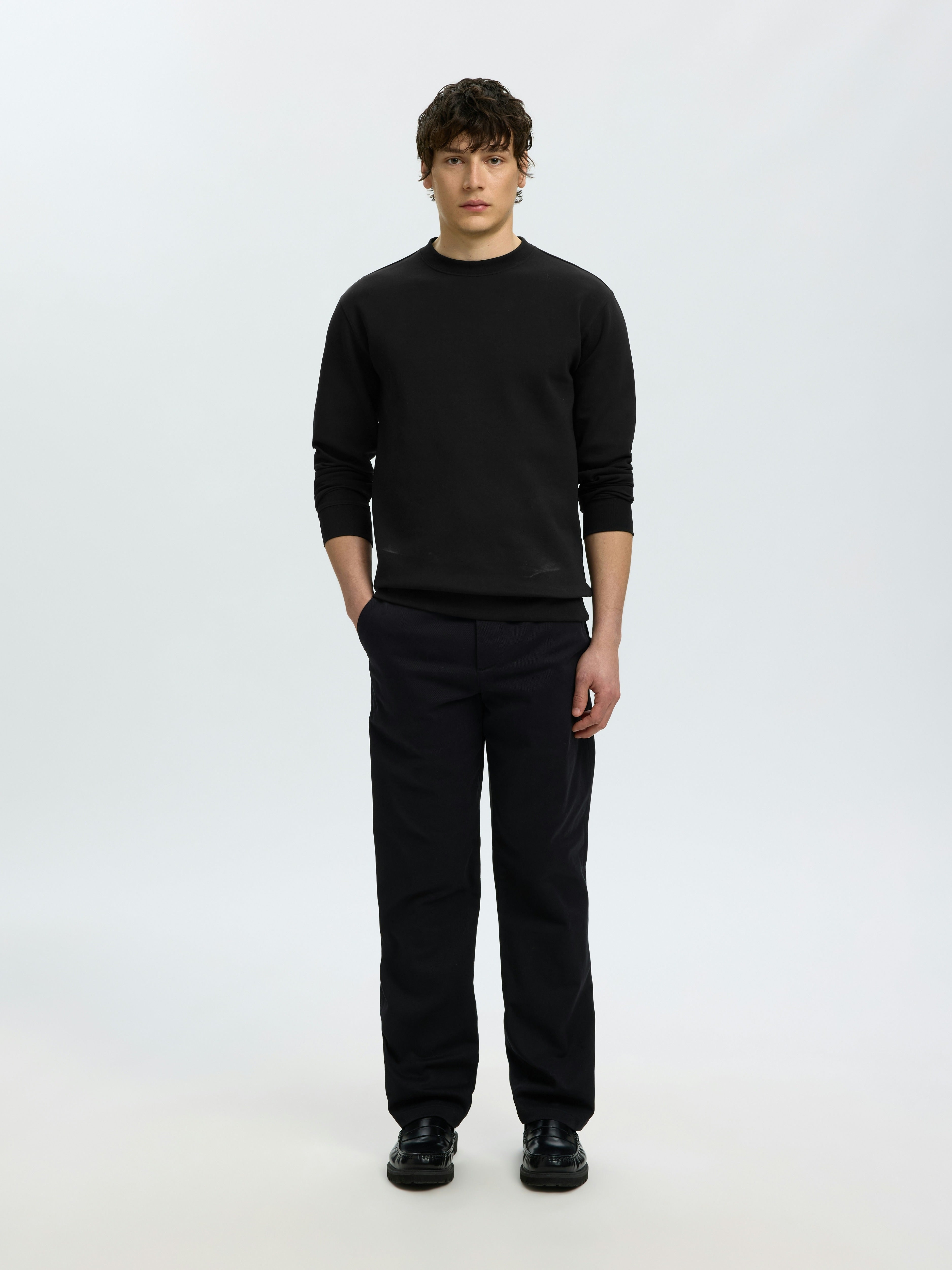 Selected homme Herren Sweatshirts Black
