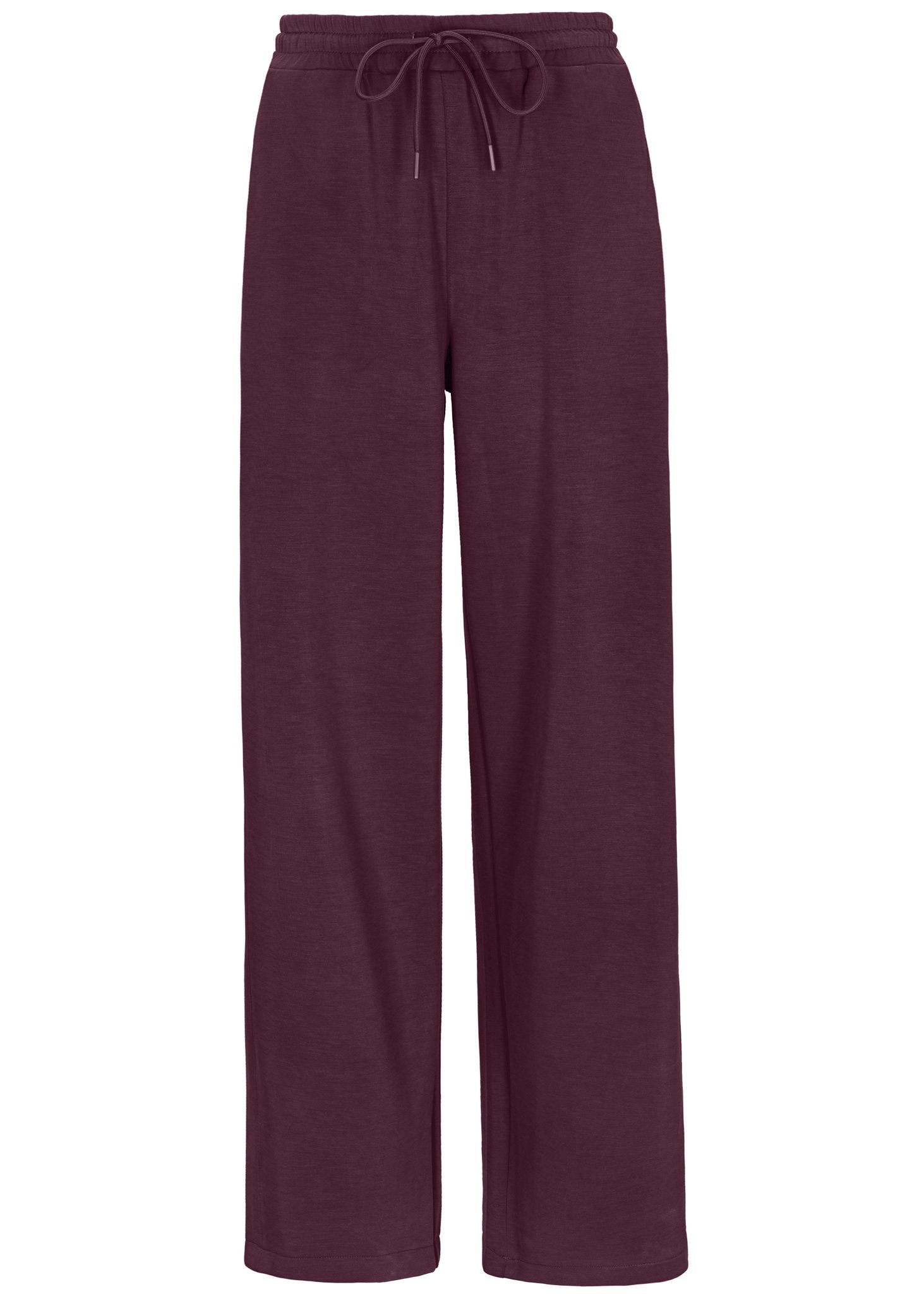 Fashion People Damen Leggings Burgundy