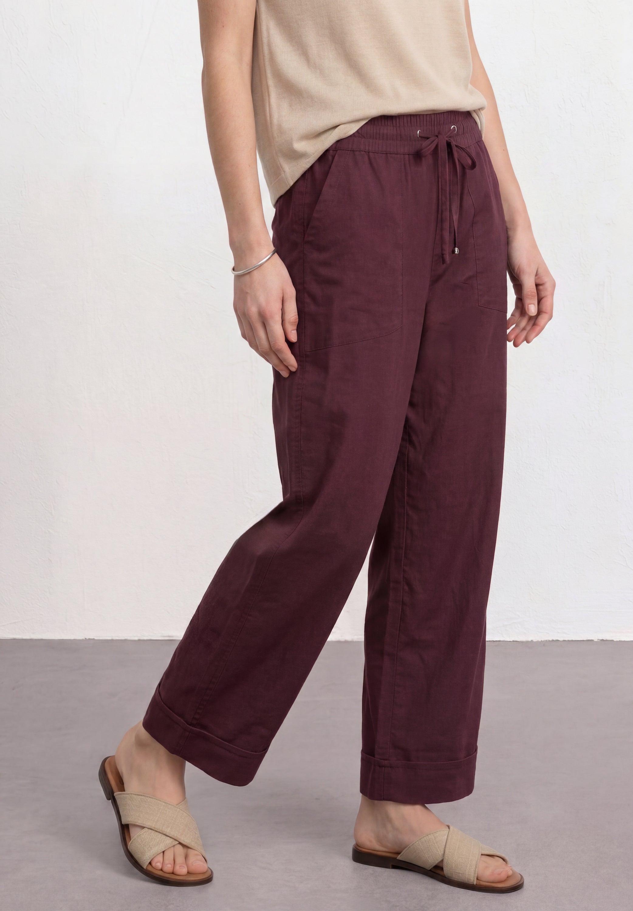 Street One Damen Hosen  Rustic Ro