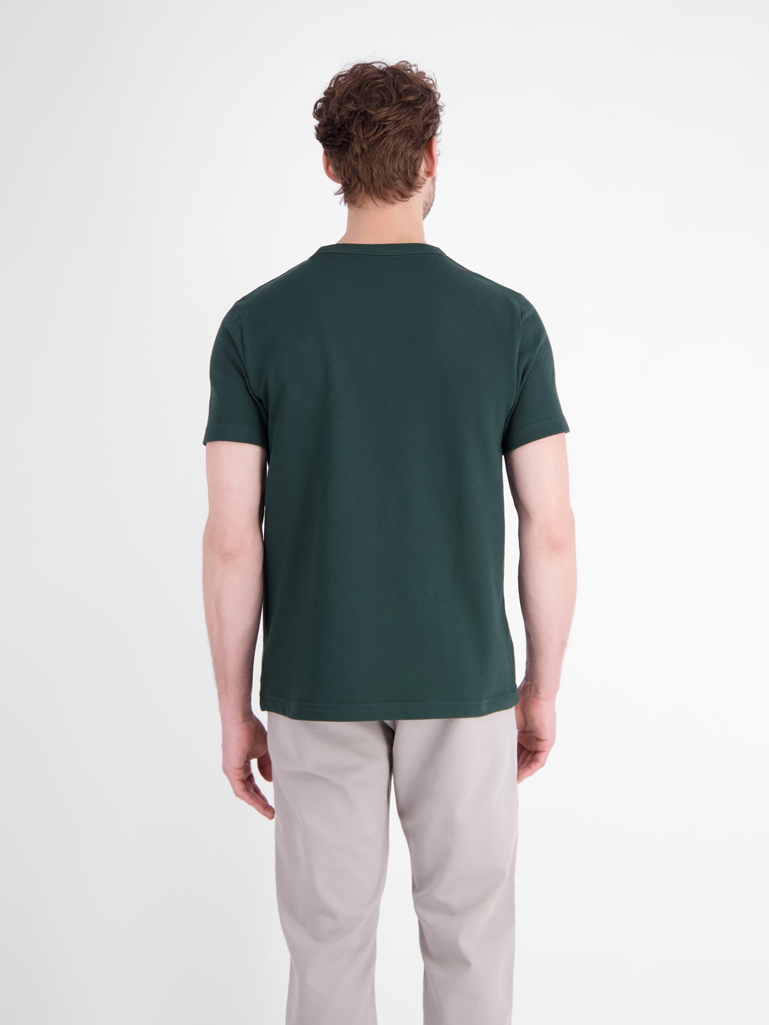Lerros Herren T-Shirts kurz Cedar Green