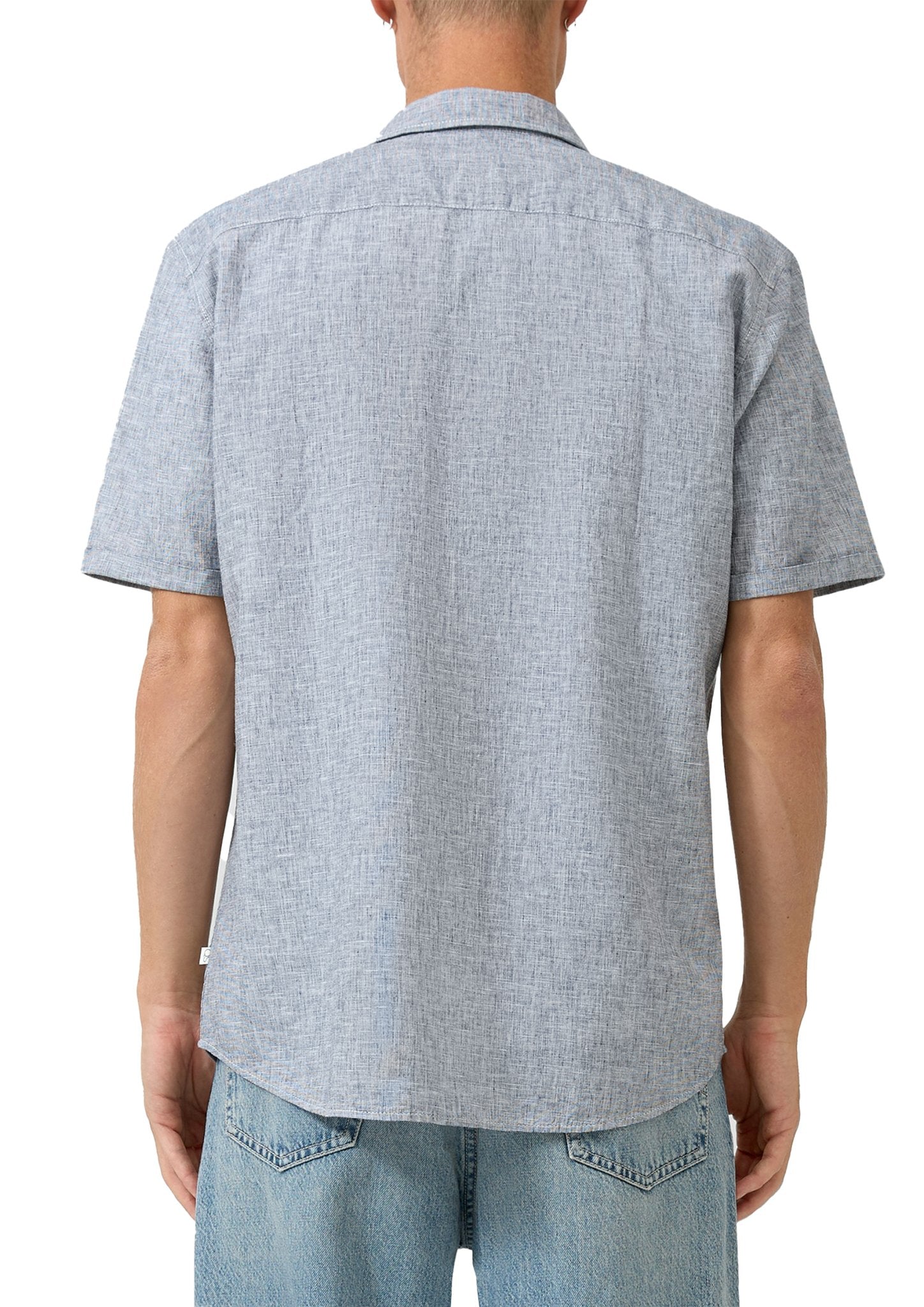 QS by S.Oliver Herren Hemden lang Blue