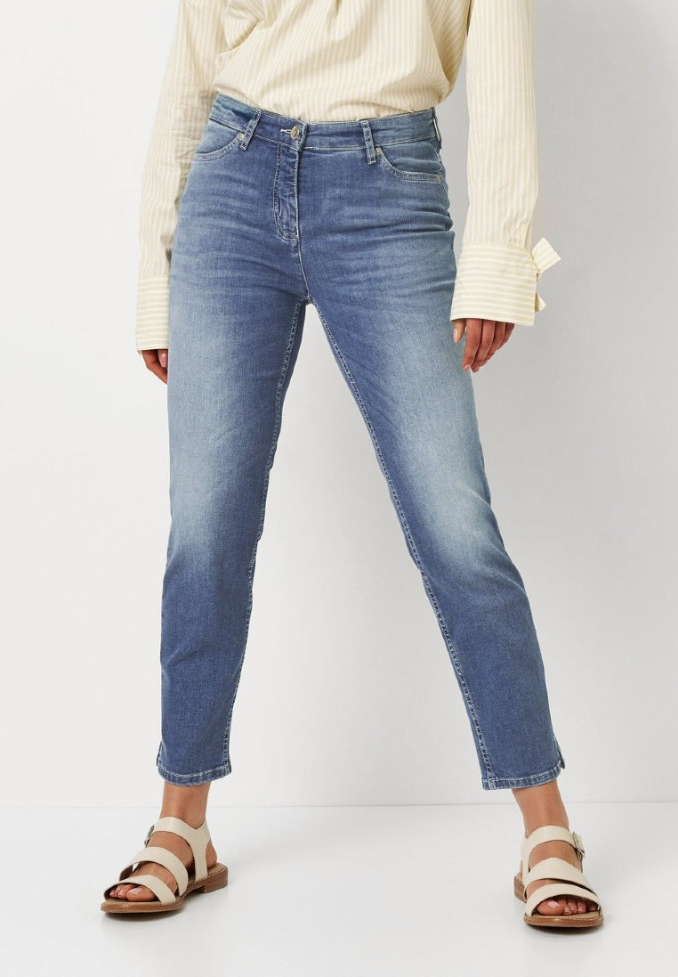 Toni Dress Damen Jeans Mid Blue