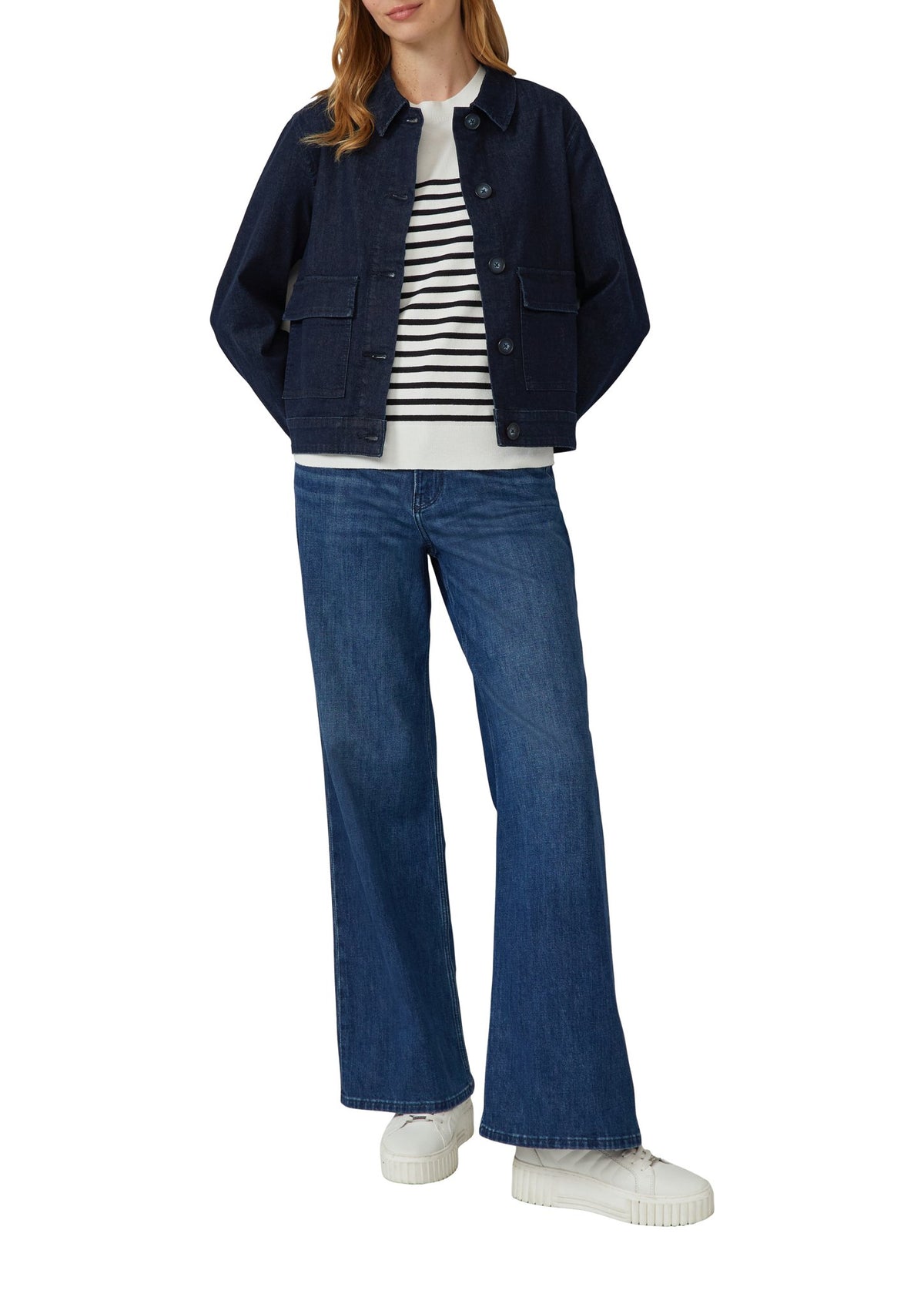S. Oliver red Damen Pullover G White