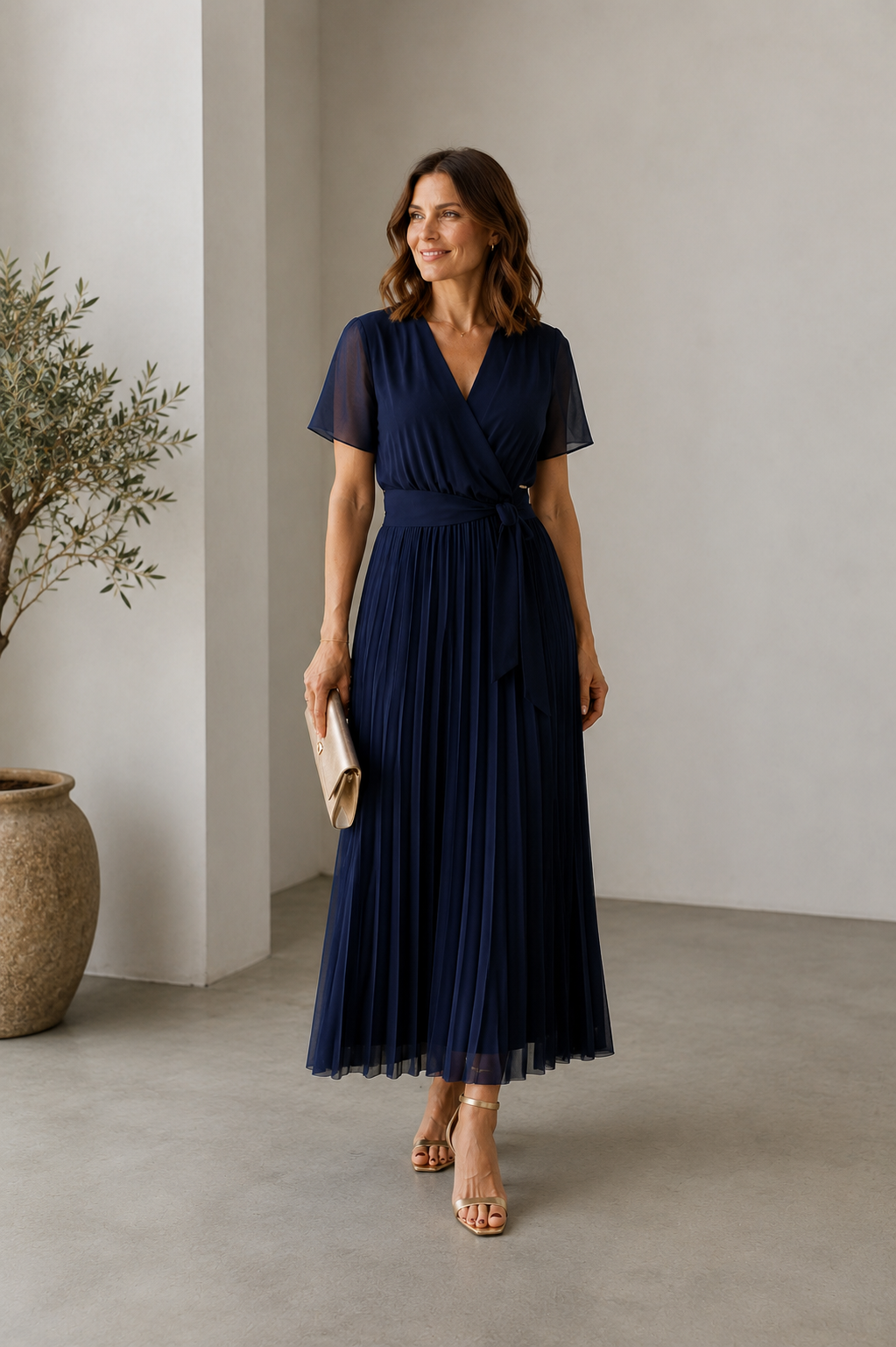 Betty & Co Damen Jumpsuits Navy Blue