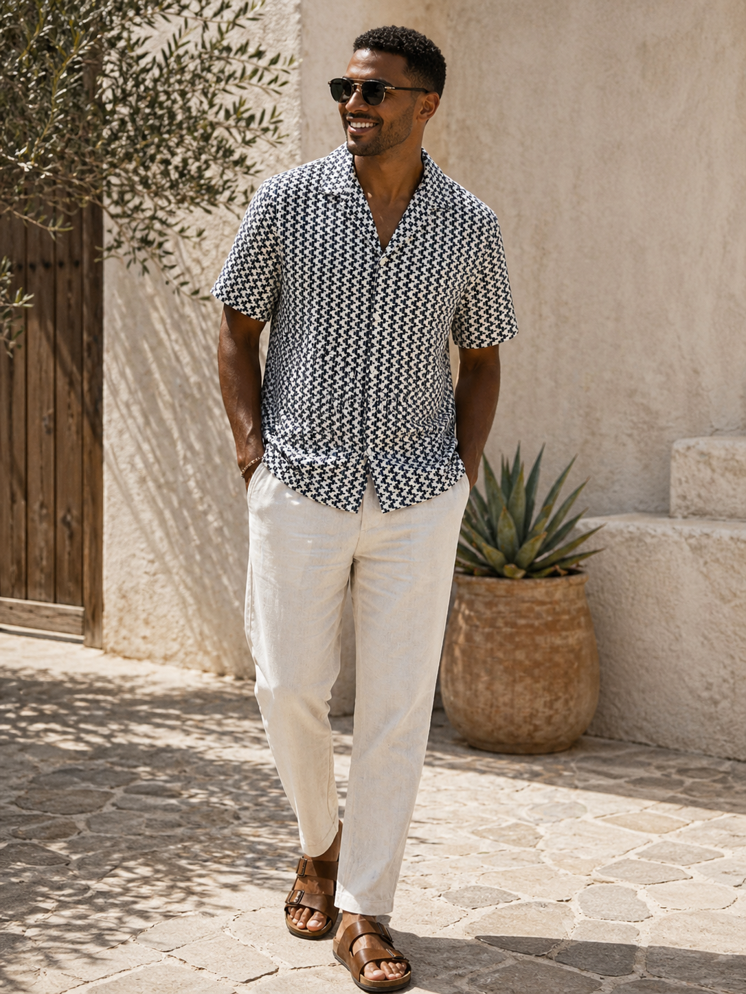 Jack & Jones Herren Hemden lang Sky Captain