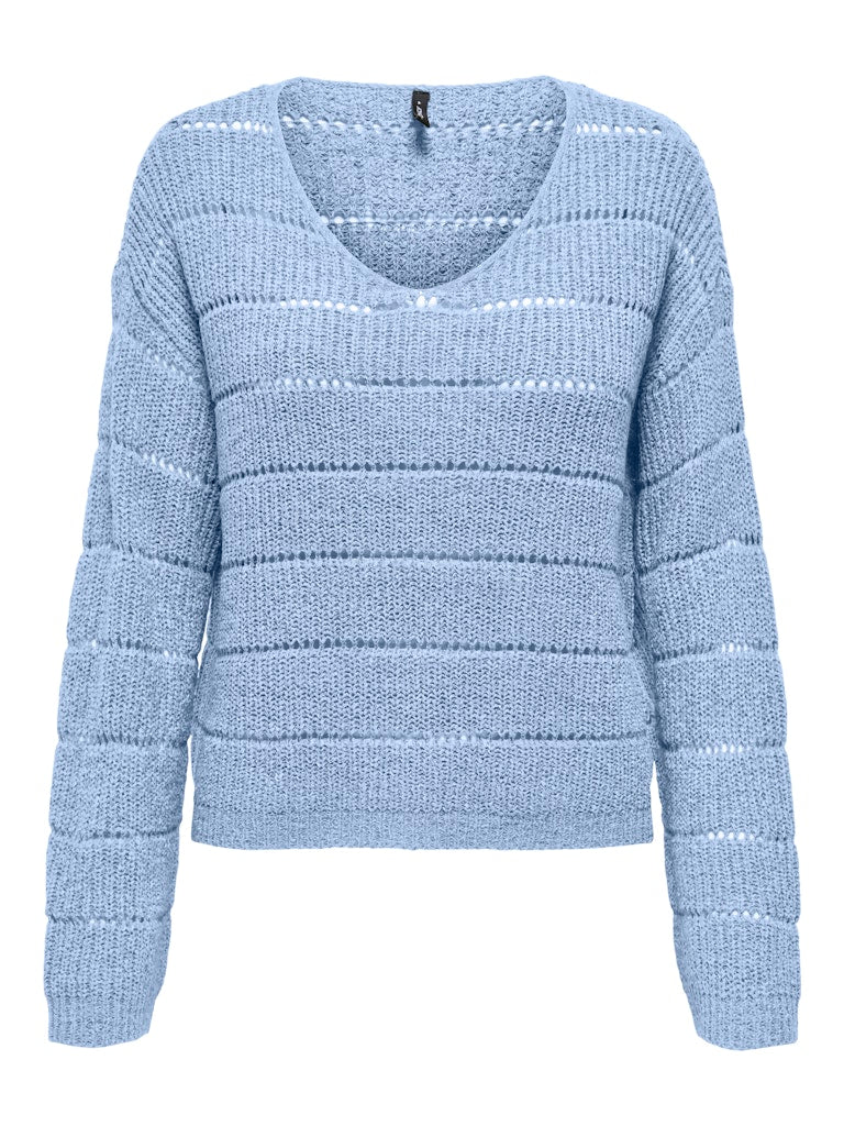 Only Damen Pullover Soft Chambray