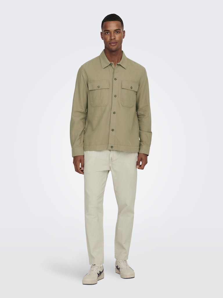 Only & Sons Herren Hosen Silver Lining