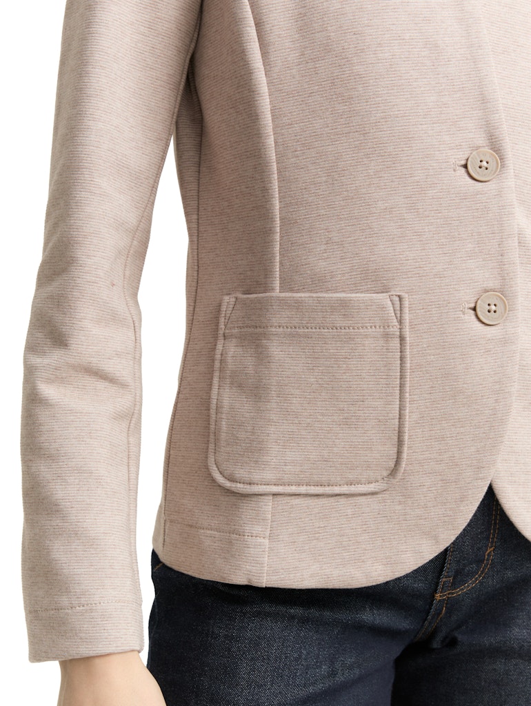 Tom Tailor Damen Blazer Soft Taupe Mela