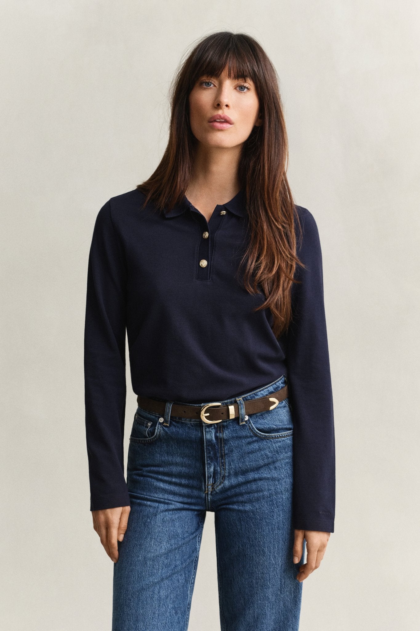 Gant Damen T-Shirts  Evening Blu