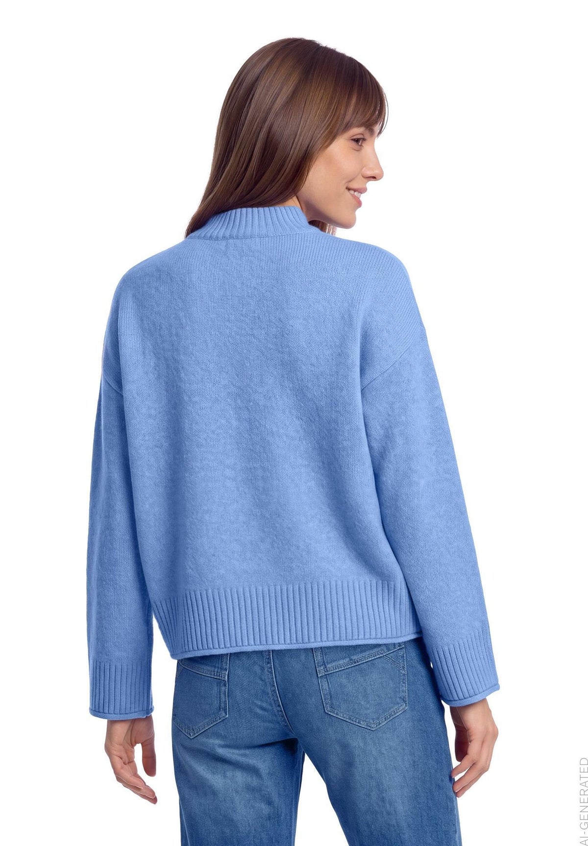 Betty & Co Damen Pullover Blue Melange