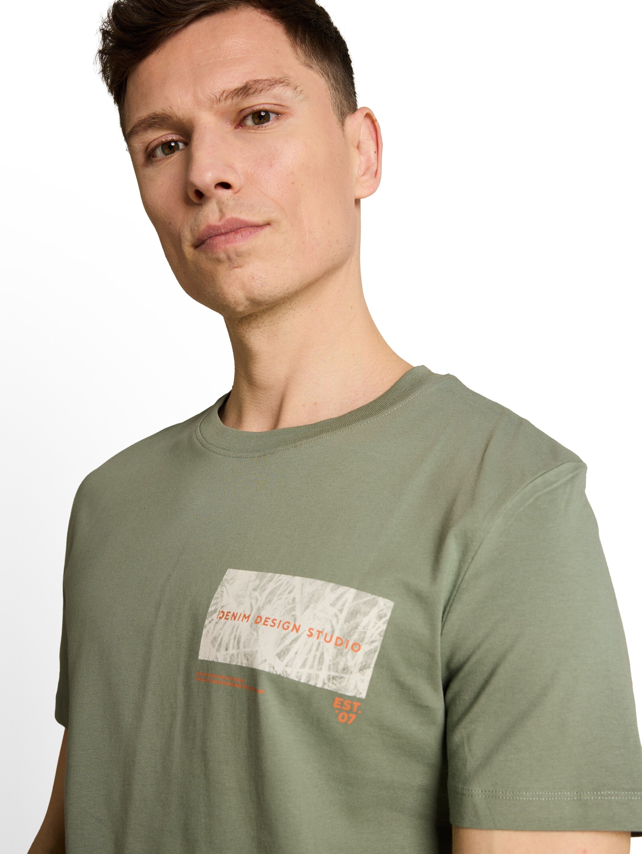 Tom Tailor denim Herren T-Shirts kurz Sea Spray