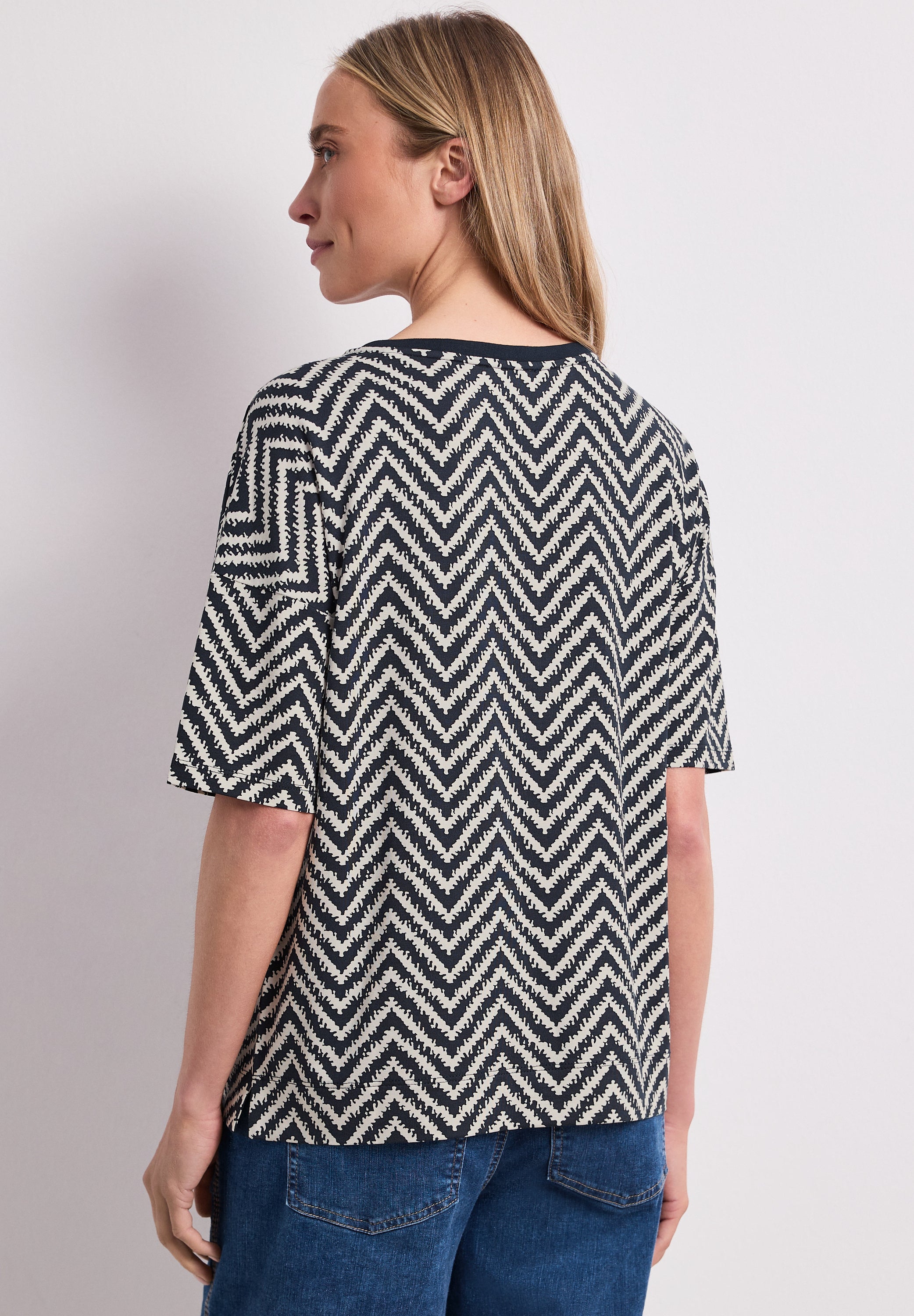 Street One Damen T-Shirts  Deep Blue