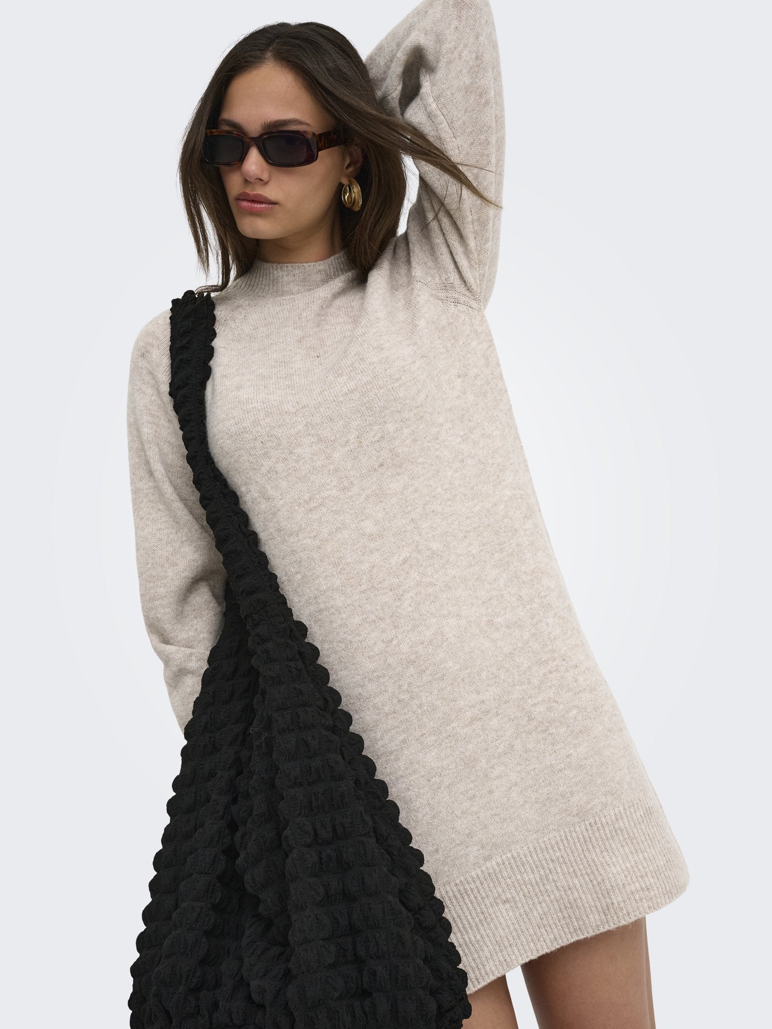 only Damen Kleider Humus/Melange