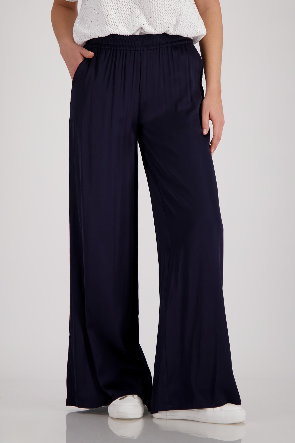 Monari Damen Hosen  Marine