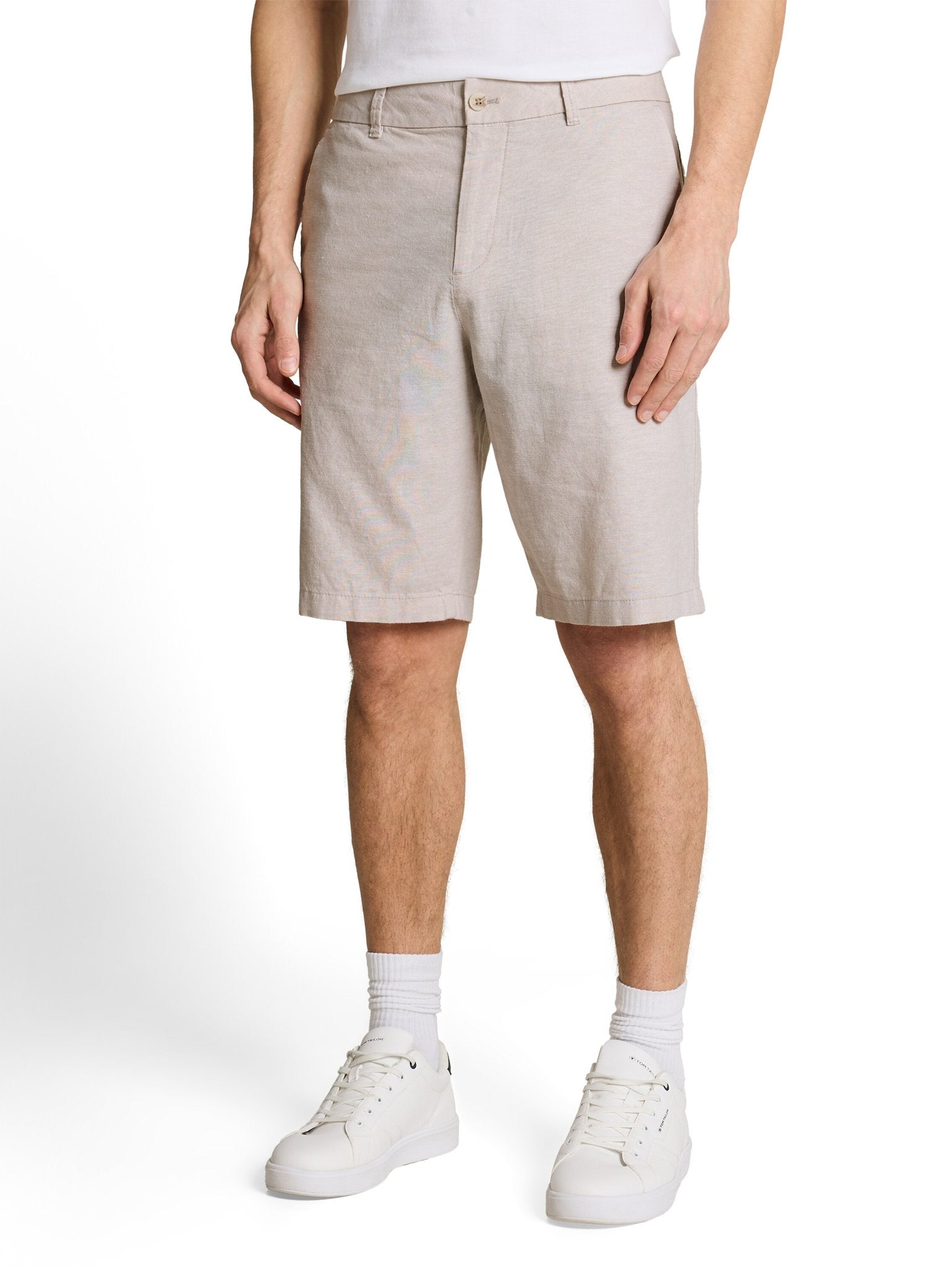 Tom Tailor denim Herren Shorts Muted Grey Cham