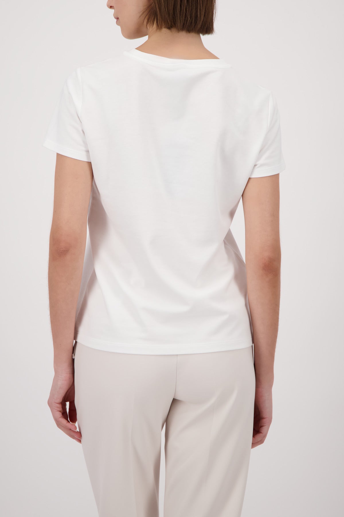 Monari Damen T-Shirts  Off-White