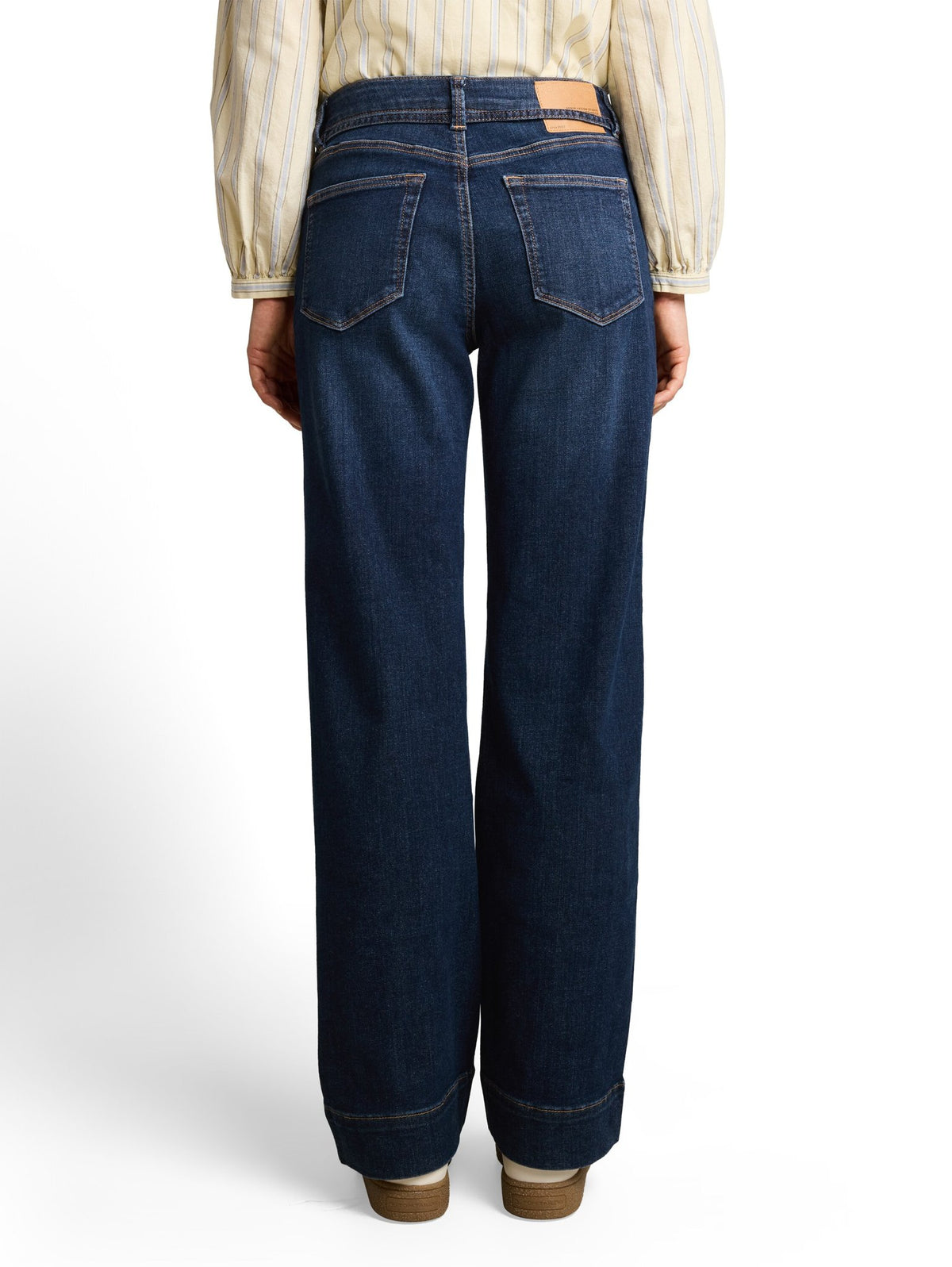Tom Tailor denim Damen Jeans Used Dark Stone