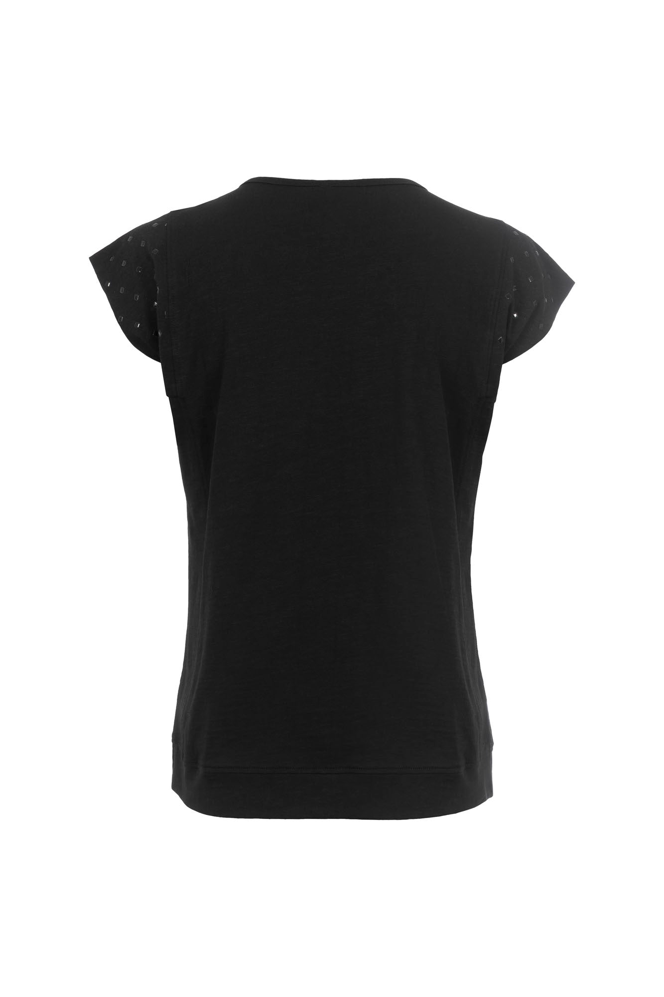 Soquesto Damen T-Shirts Schwarz