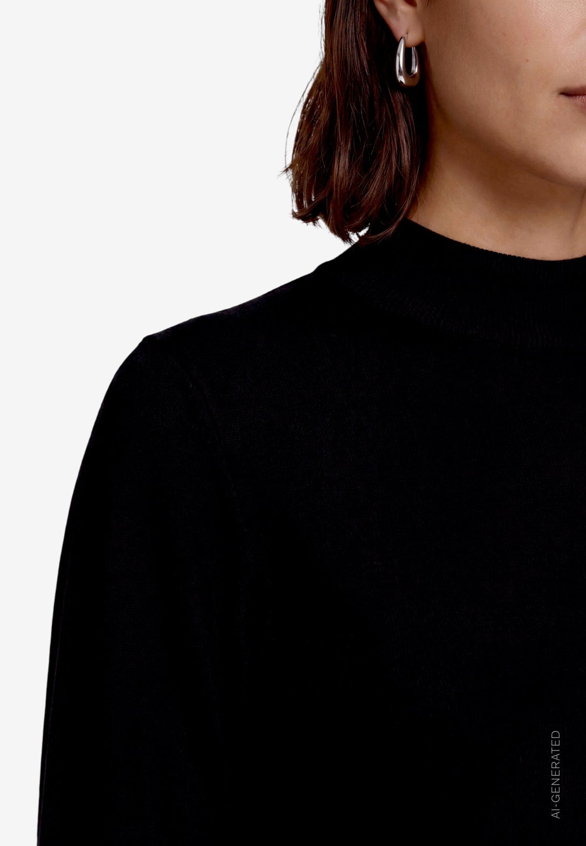 Zero Damen Pullover Black Beauty