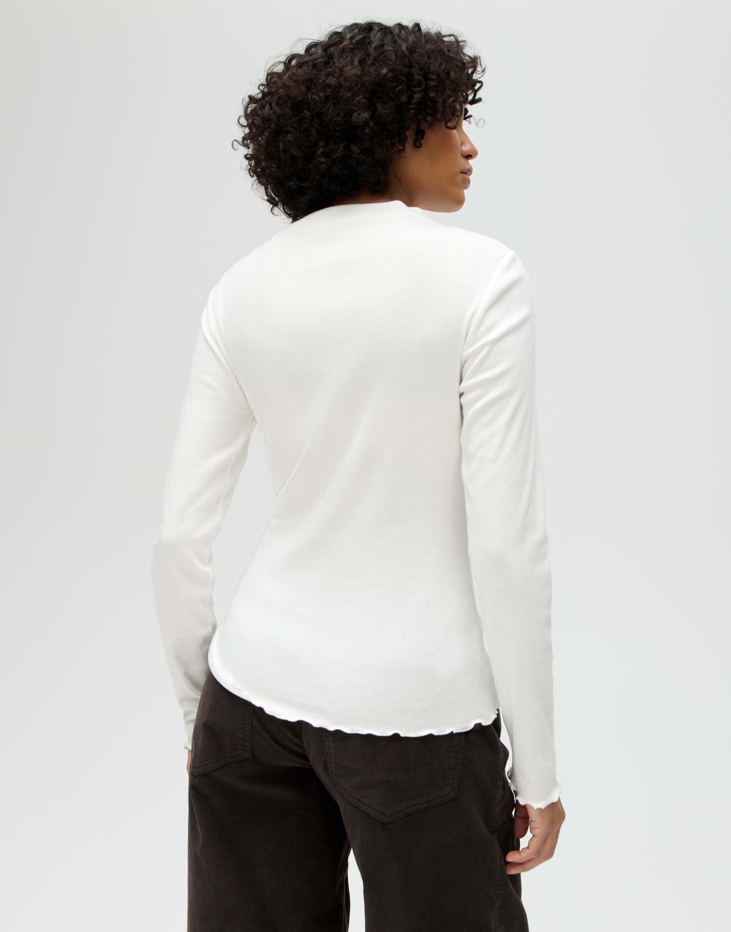 Opus Damen T-Shirts Milk
