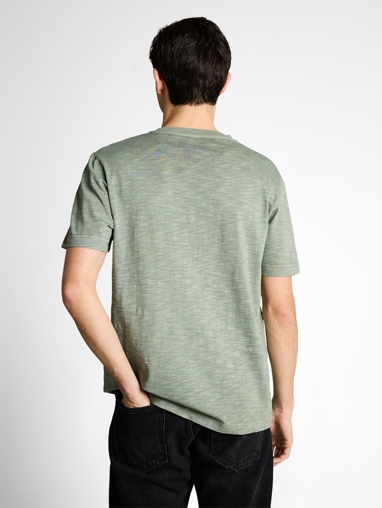 Tom Tailor Herren T-Shirts kurz Greyish Shadow