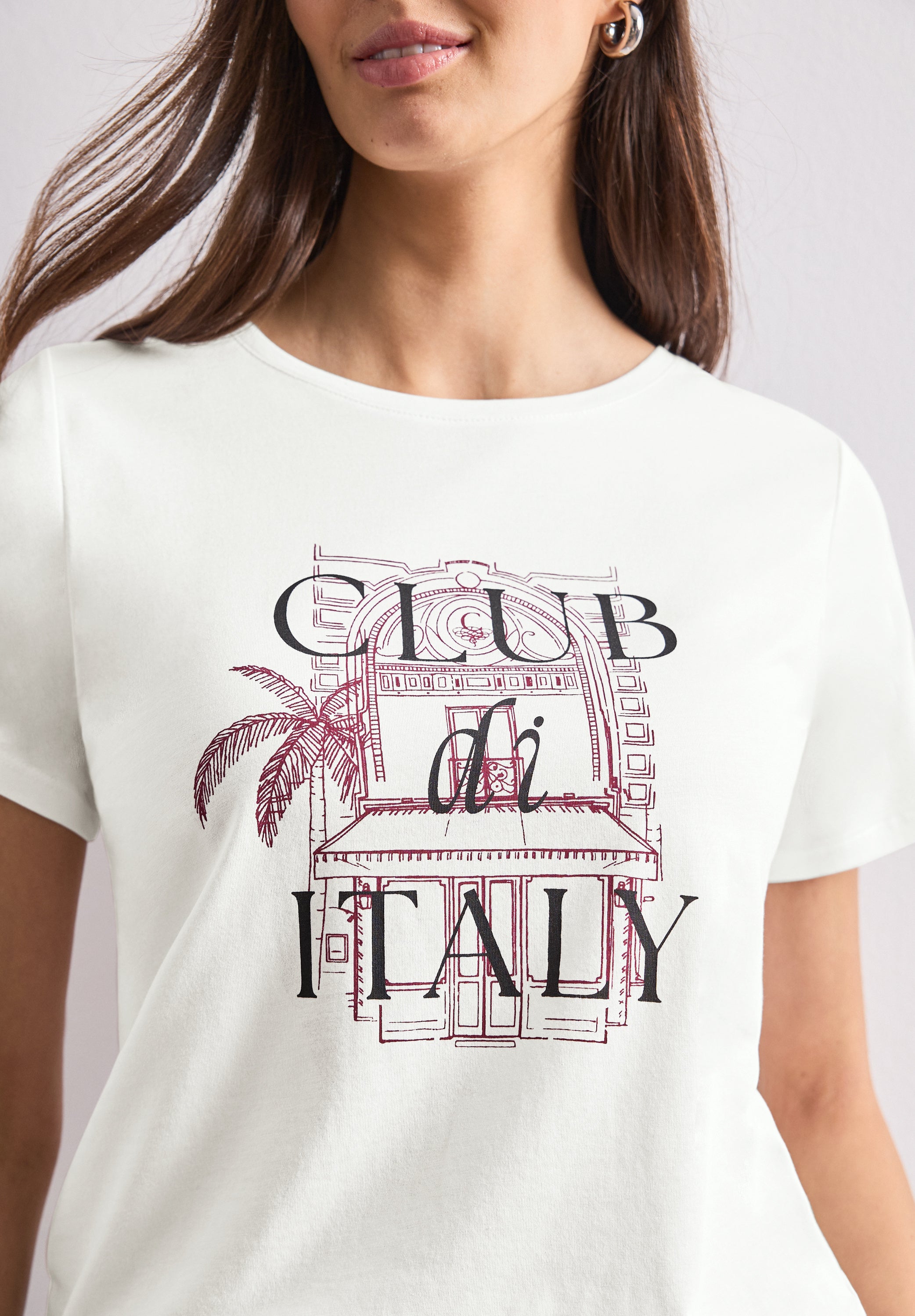 Street One Damen T-Shirts Off White