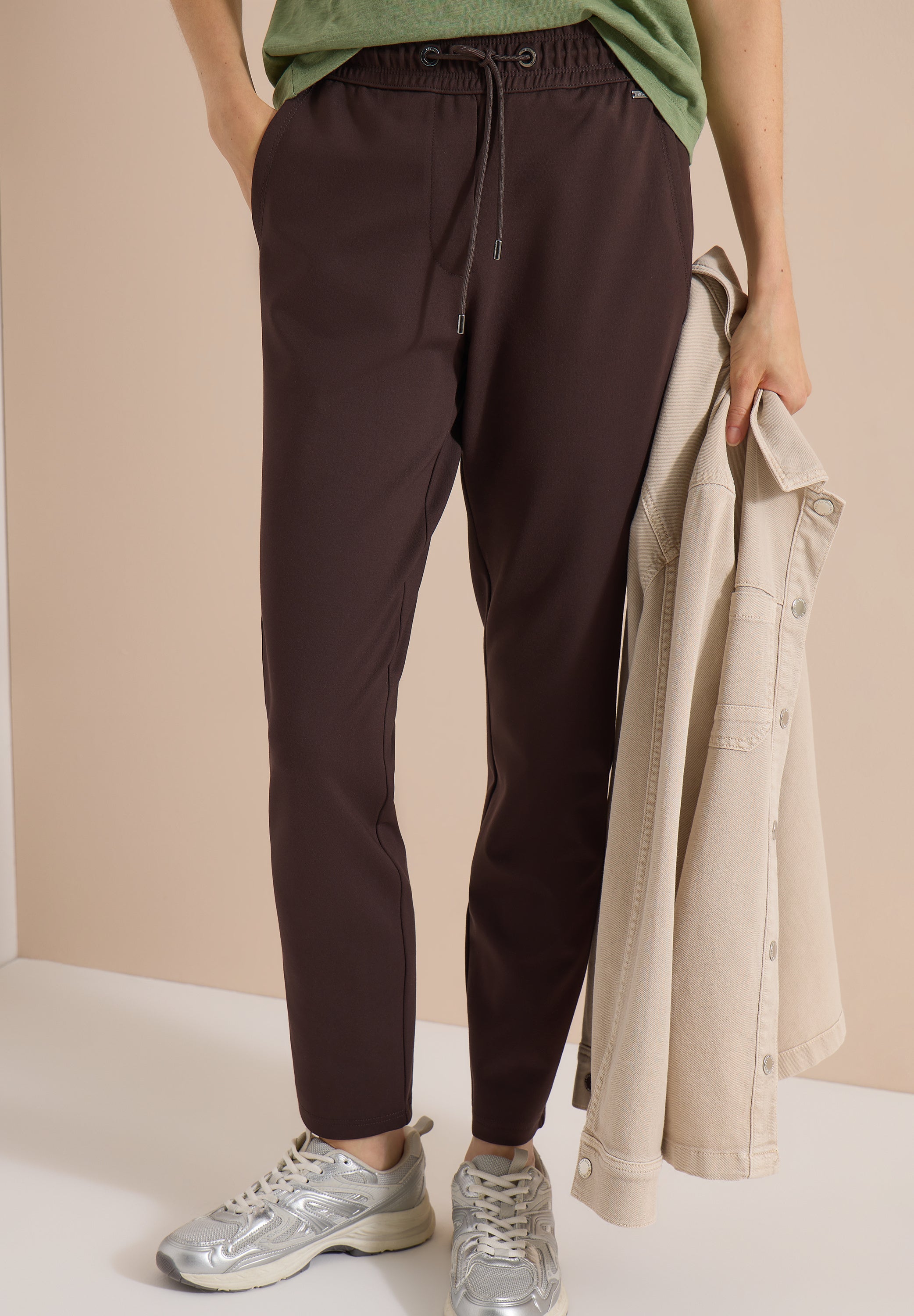 Cecil Damen Hosen  Truffle B