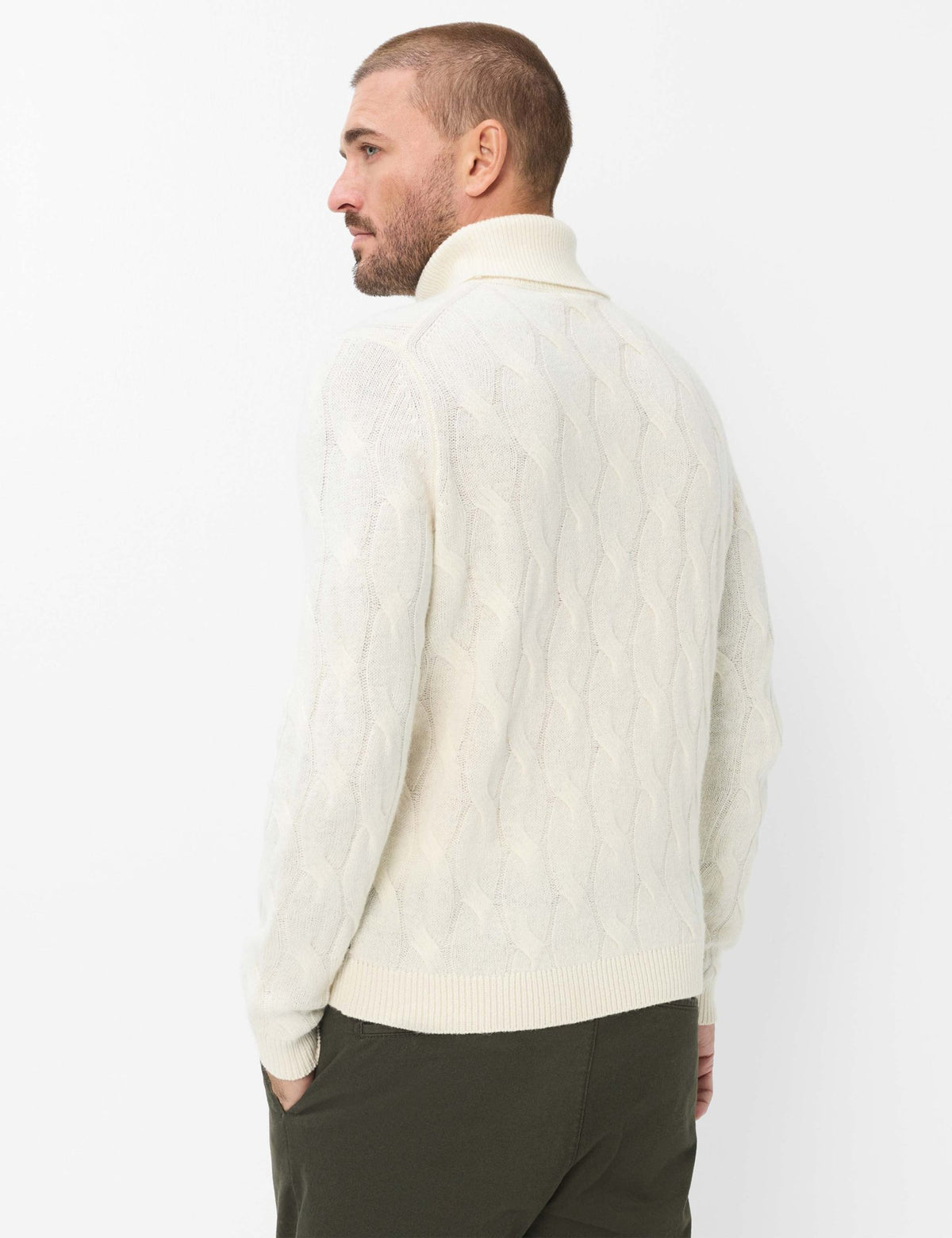 Brax Herren Pullover  Offwhite