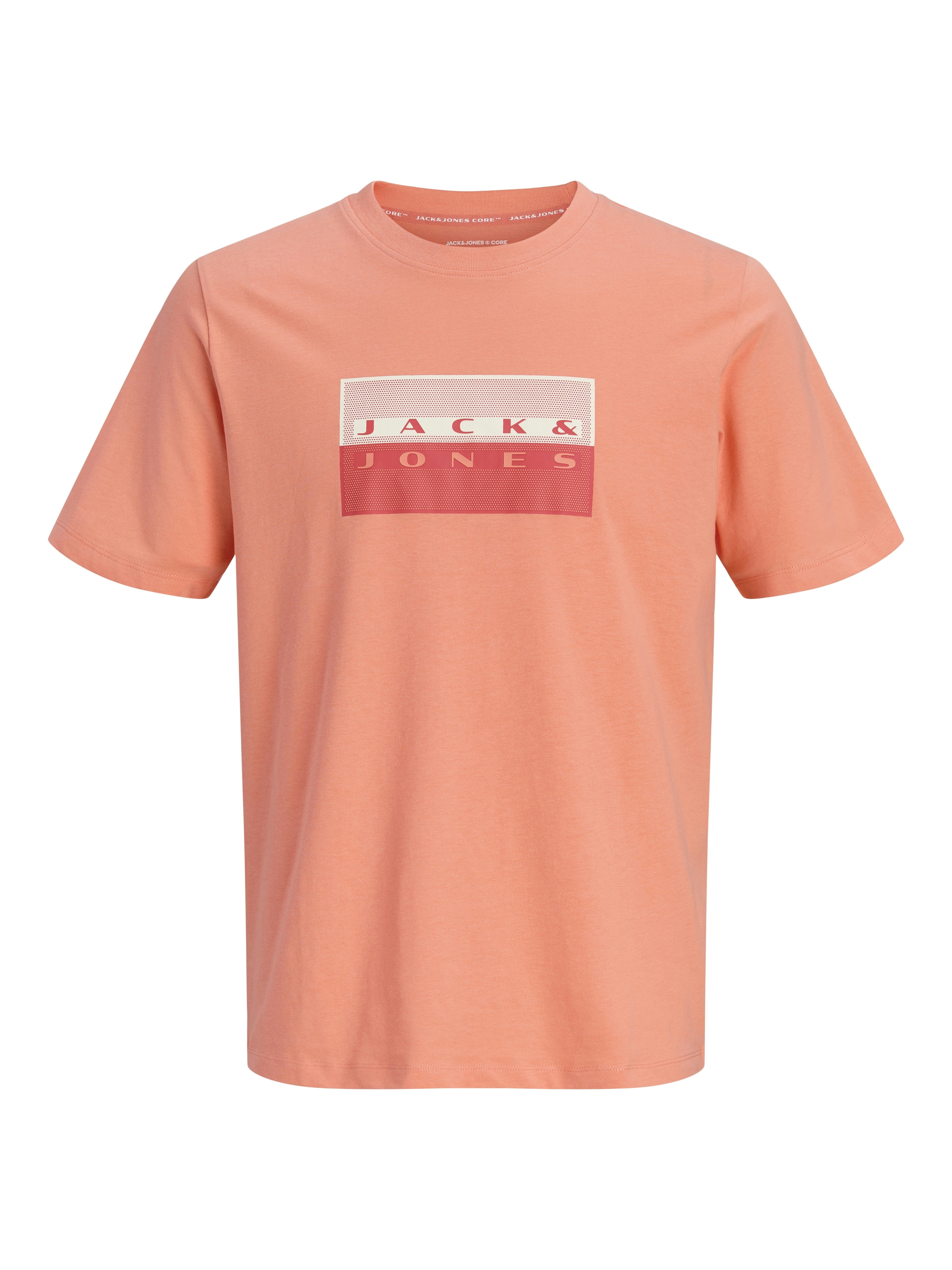 Jack & Jones Herren T-Shirts kurz Persimmon