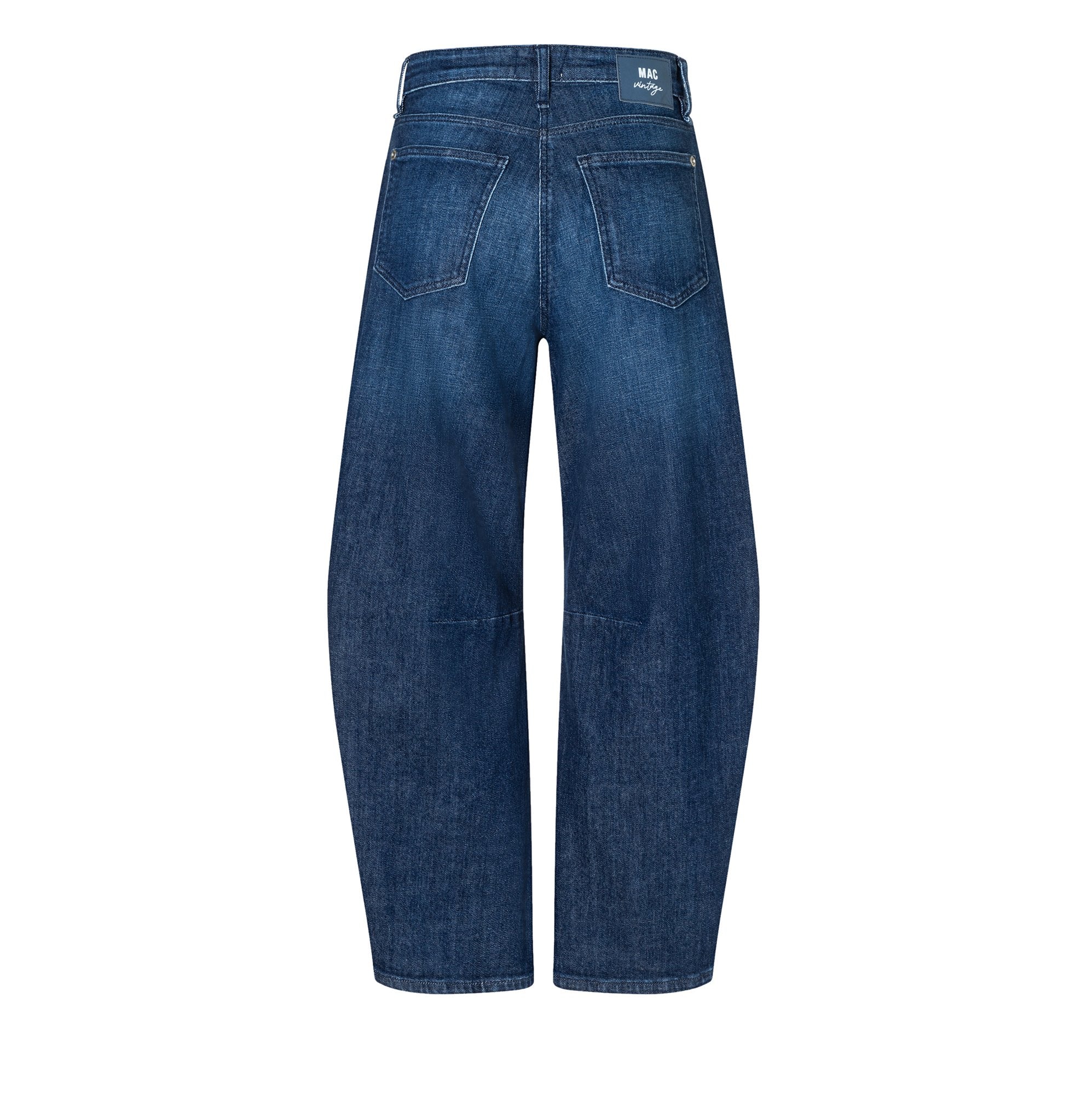 Mac Damen Jeans Blue Mended Was
