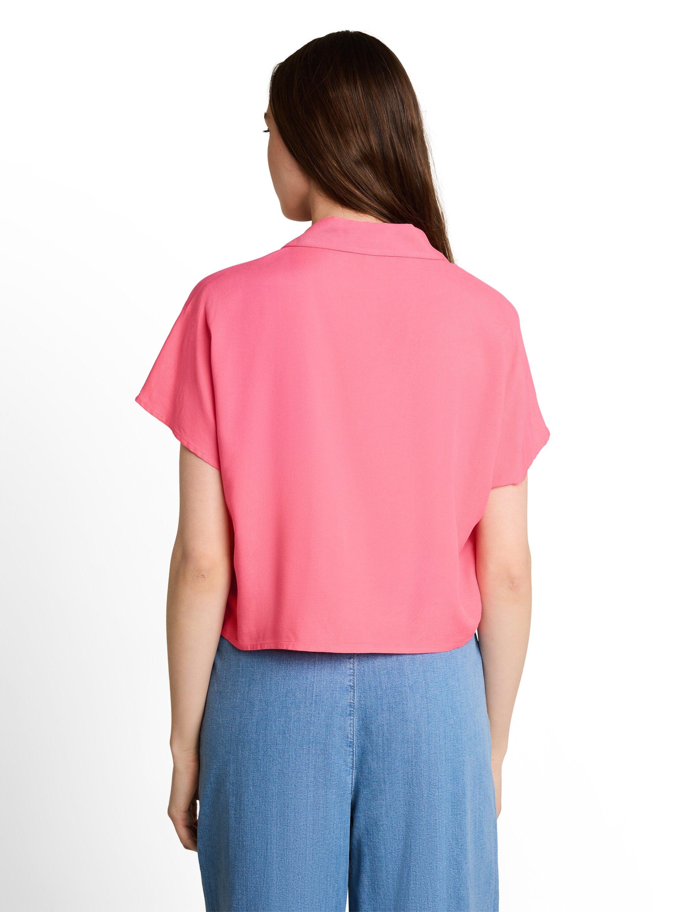 Tom Tailor denim Damen Blusen Soft Bright Pin
