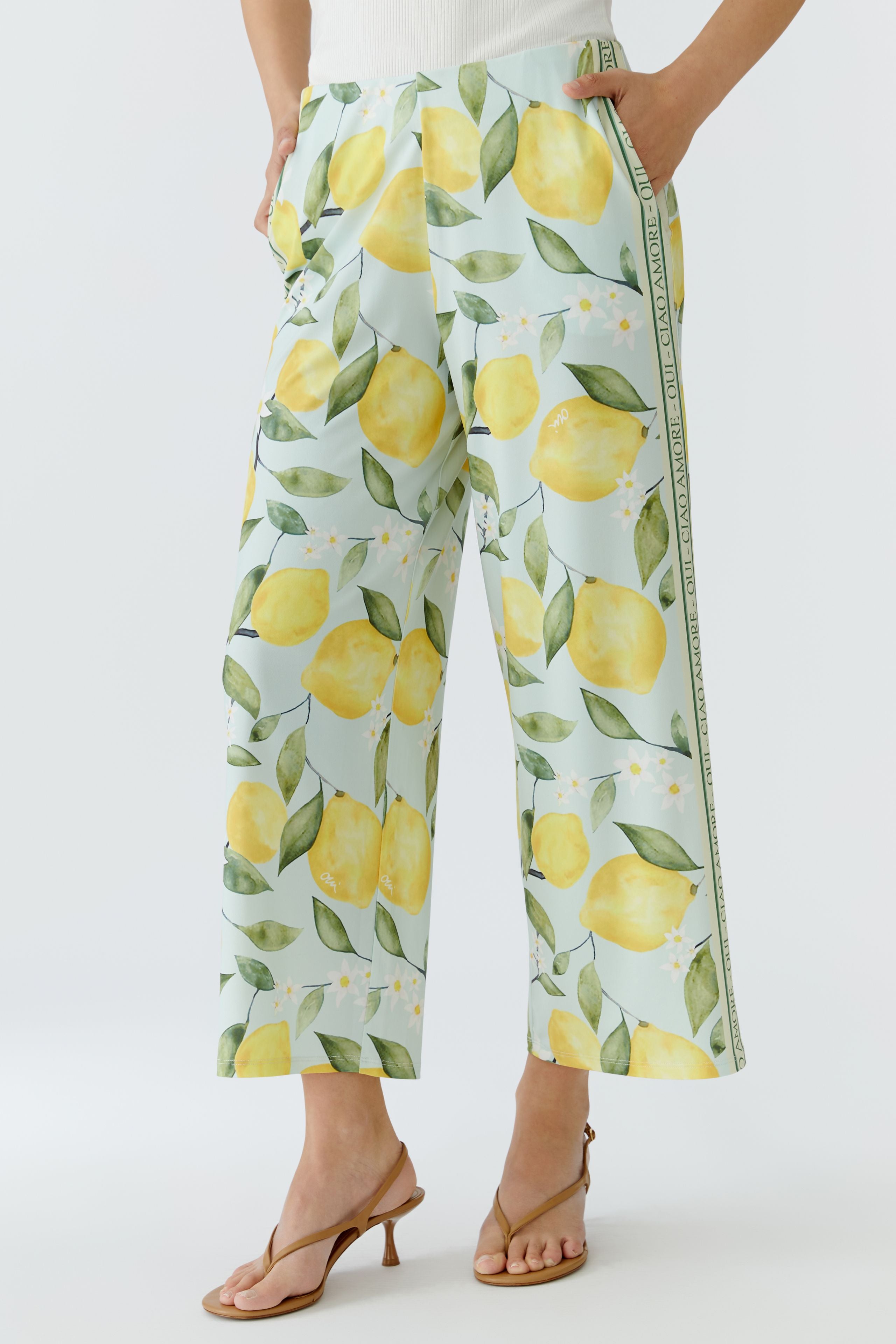 Oui Damen Jeans  Lt Green Y