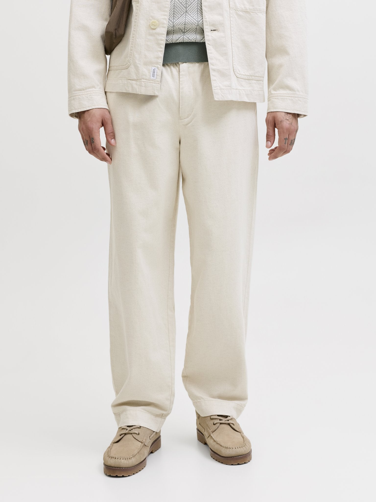 Jack & Jones Herren Jeans Ecru