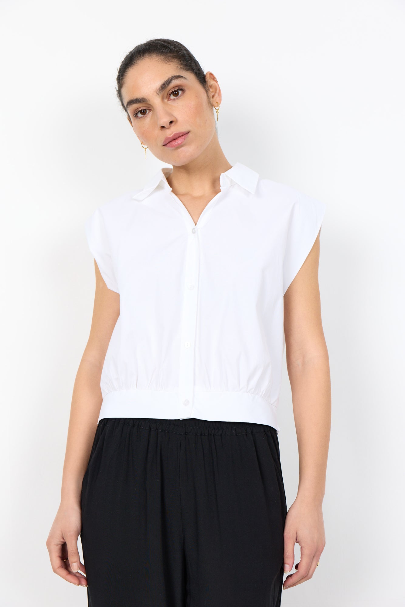 Soya Concept Damen T-Shirts White