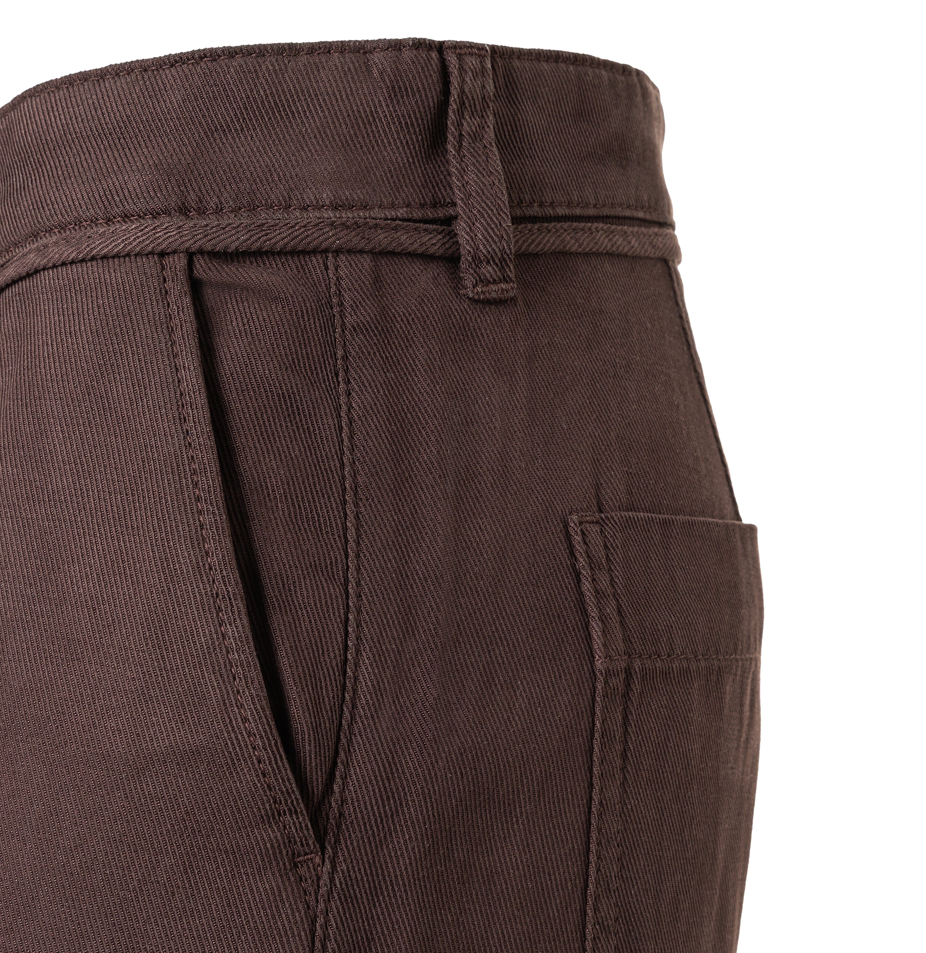 Mac Damen Hosen Truffle Brown P
