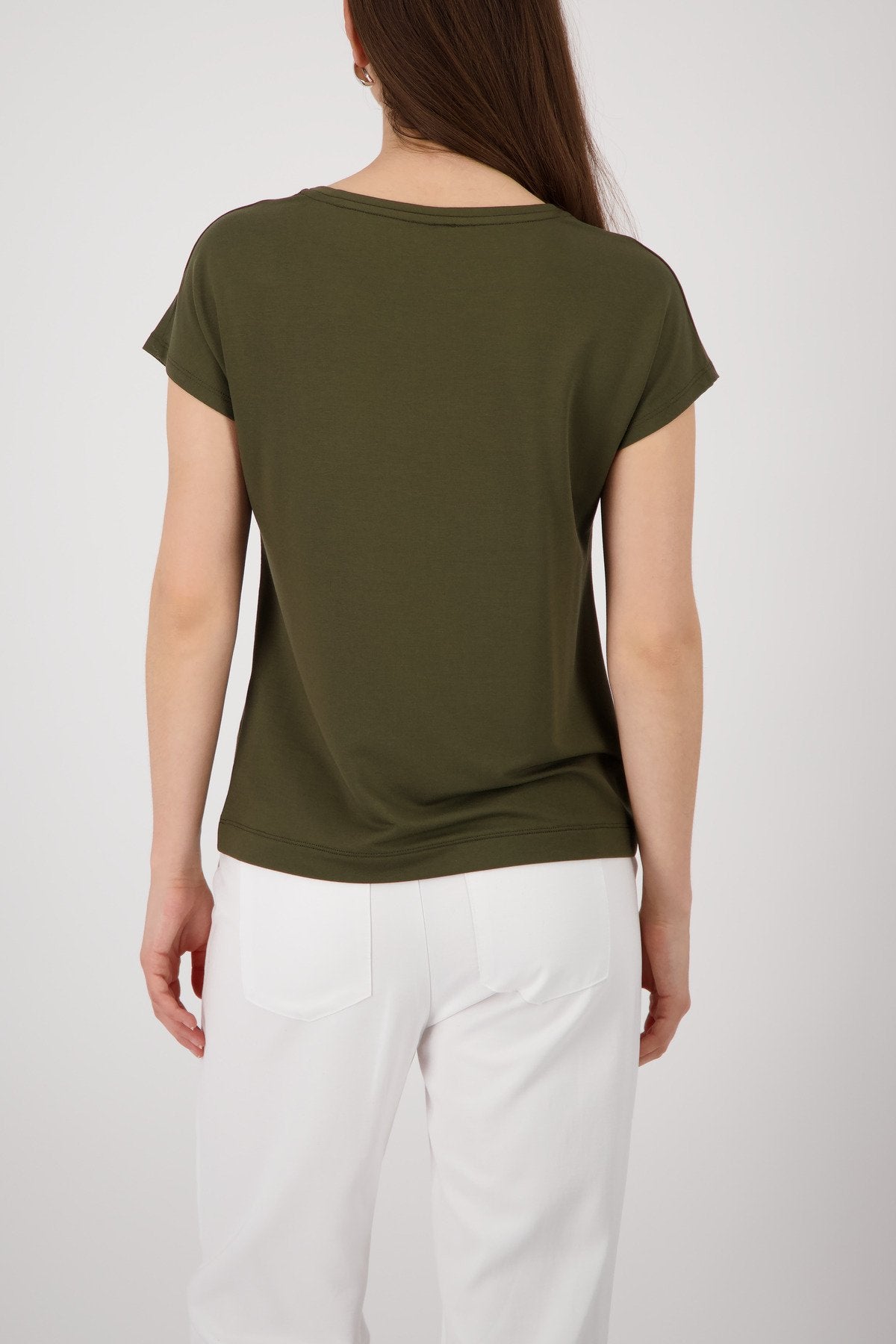 Monari Damen T-Shirts  Olive