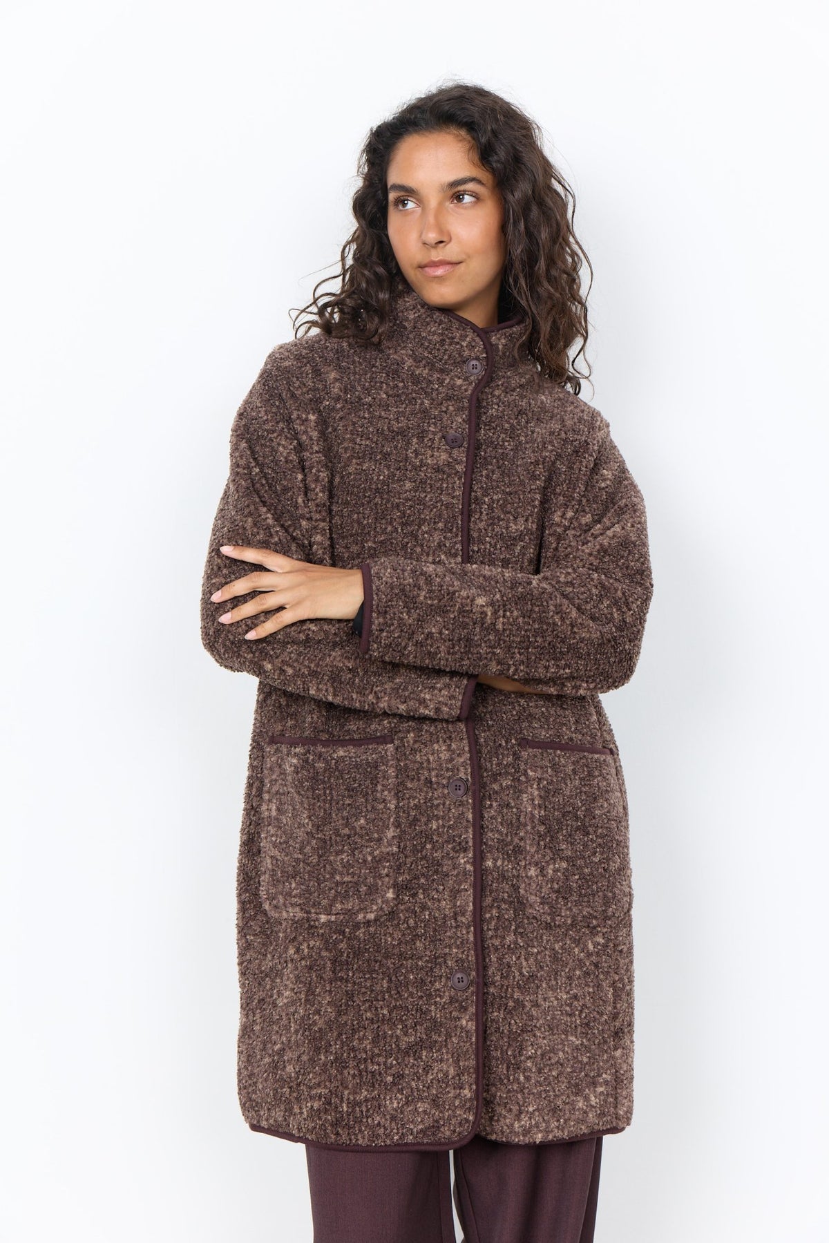 Soya Concept Damen Jacken Chocolate Plum