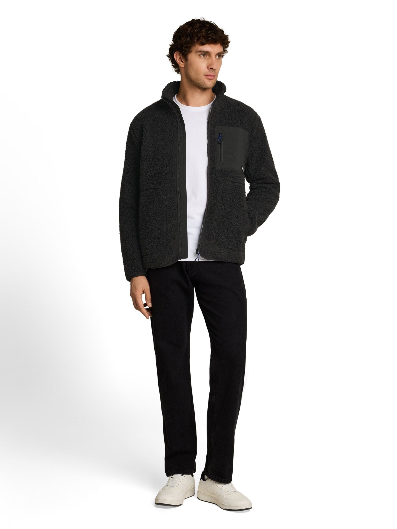 Tom Tailor denim Herren Jacken Coal Mine Grey