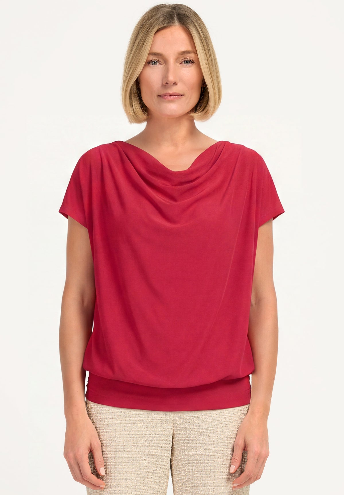 Bianca Damen T-Shirts Red Wine