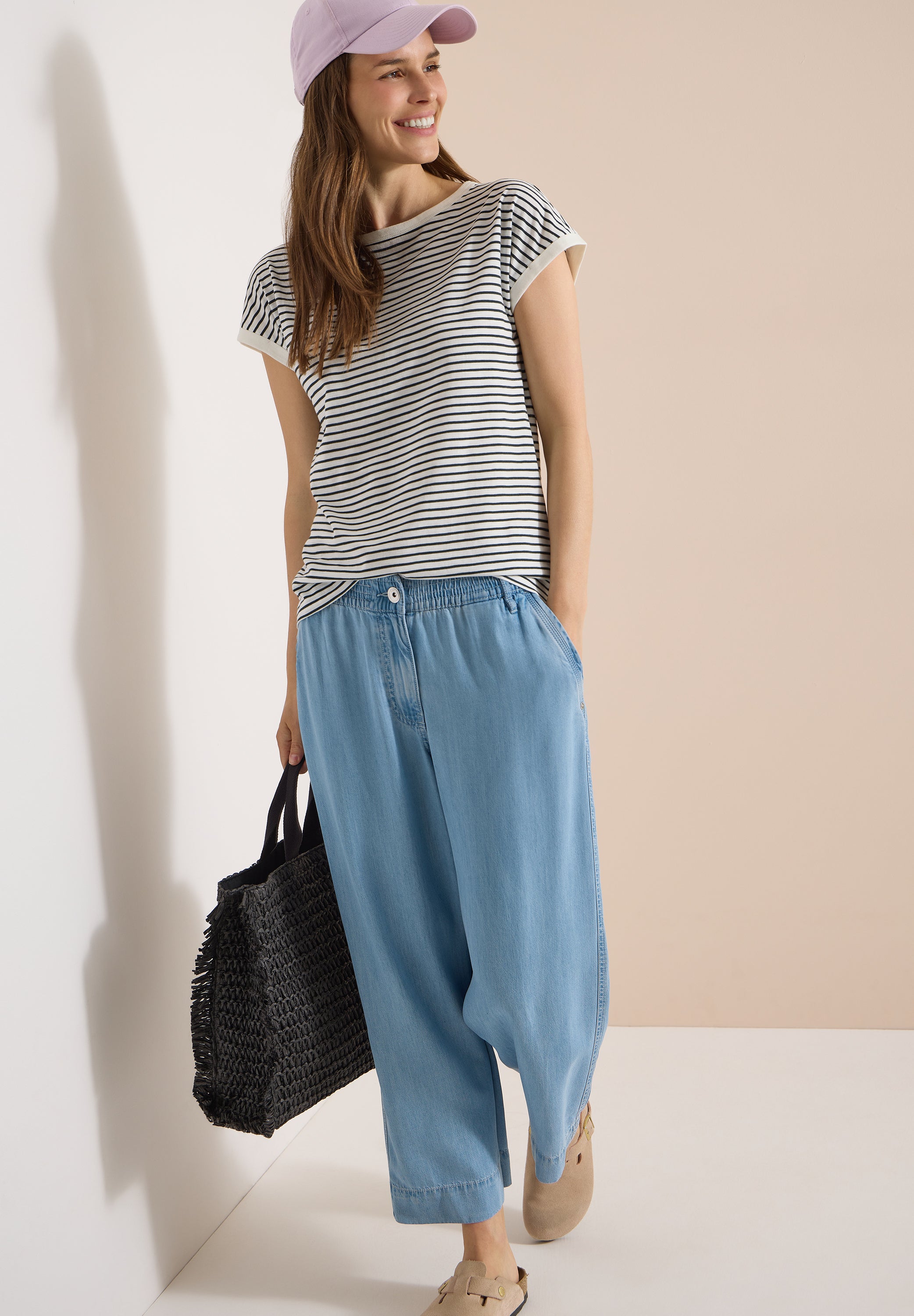 Cecil Damen T-Shirts Palm Bree