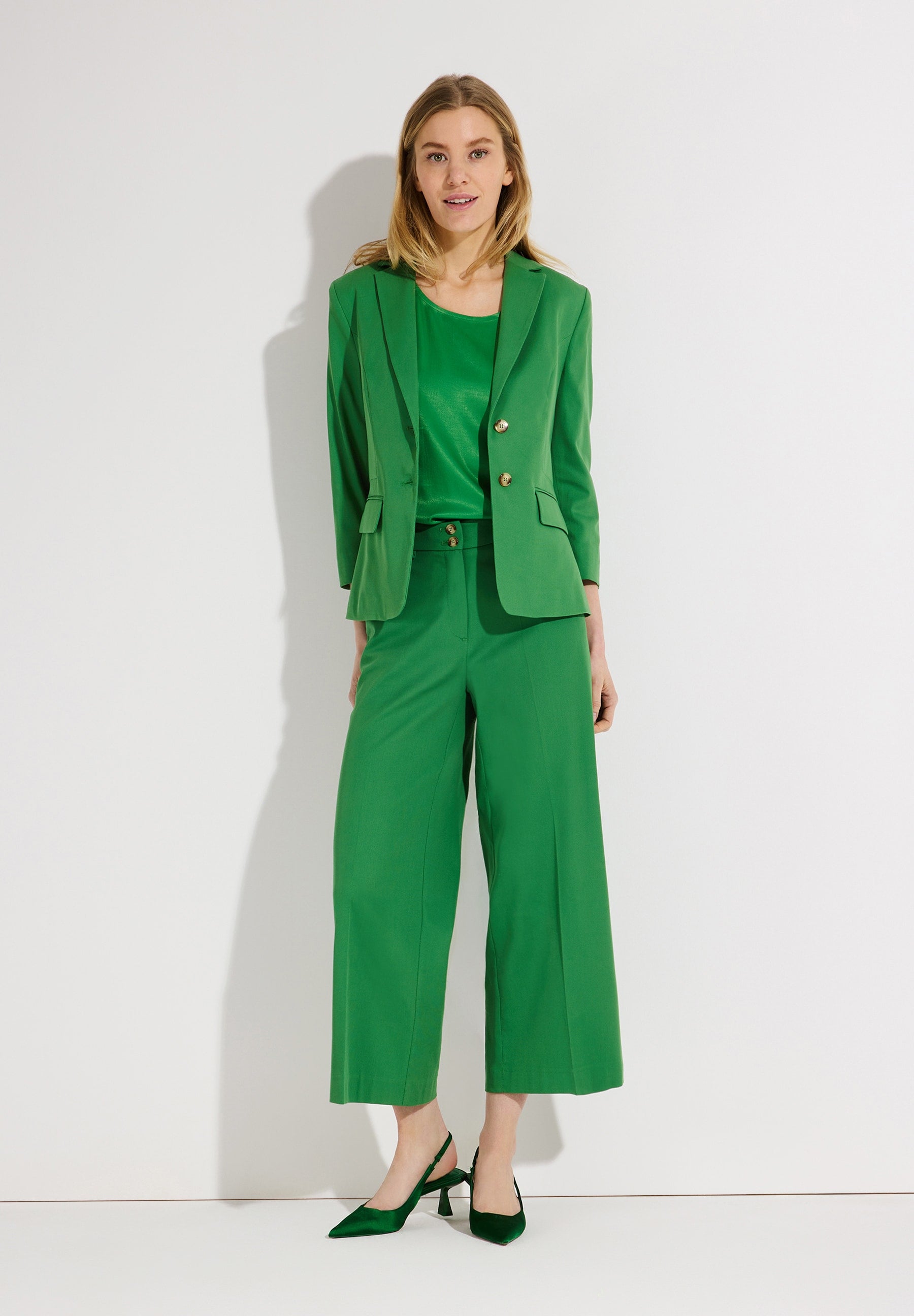 More & More Damen Blazer  Garden Gre