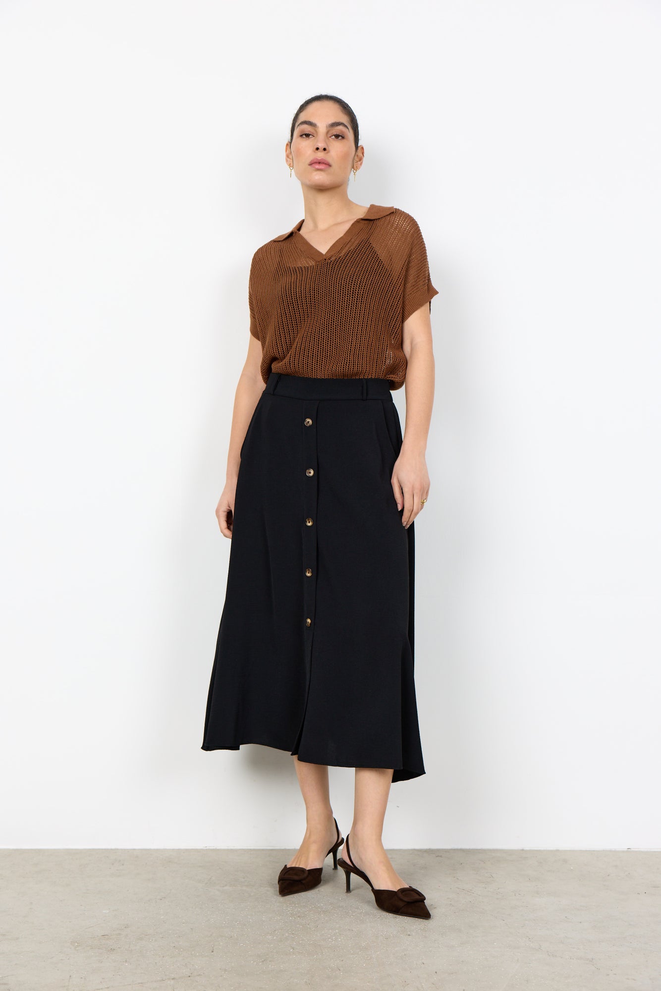 Soya Concept Damen Rock Black