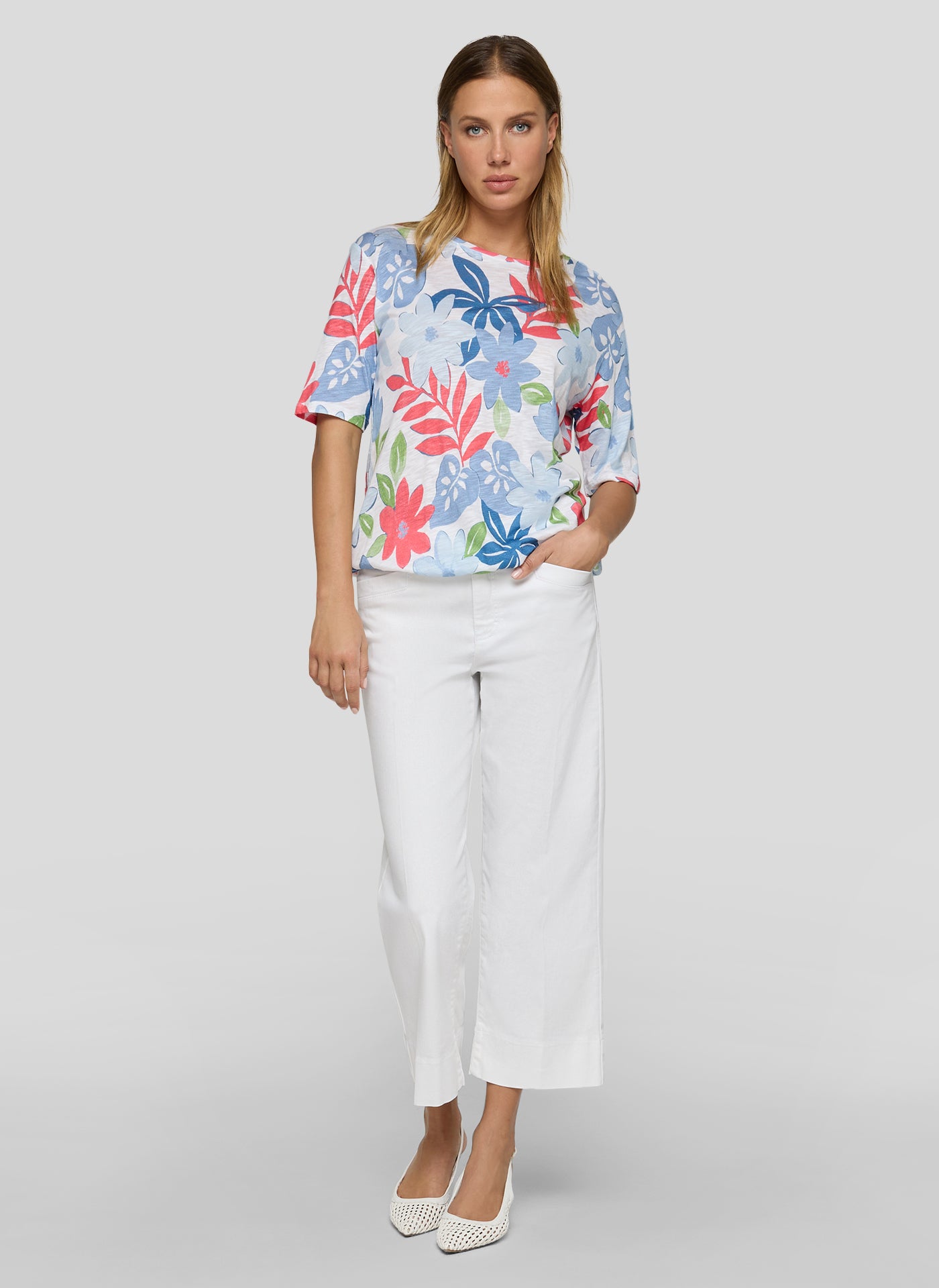 Rabe Damen T-Shirts Himmelblau