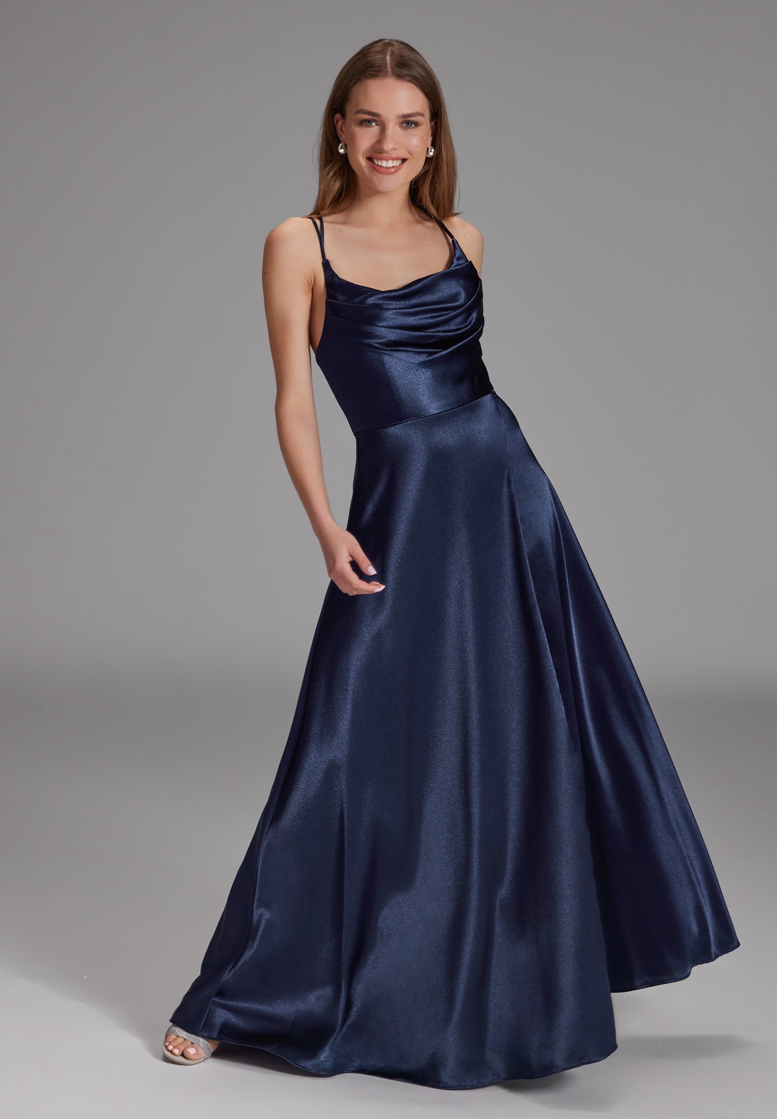 Swing Damen Kleider  Navy