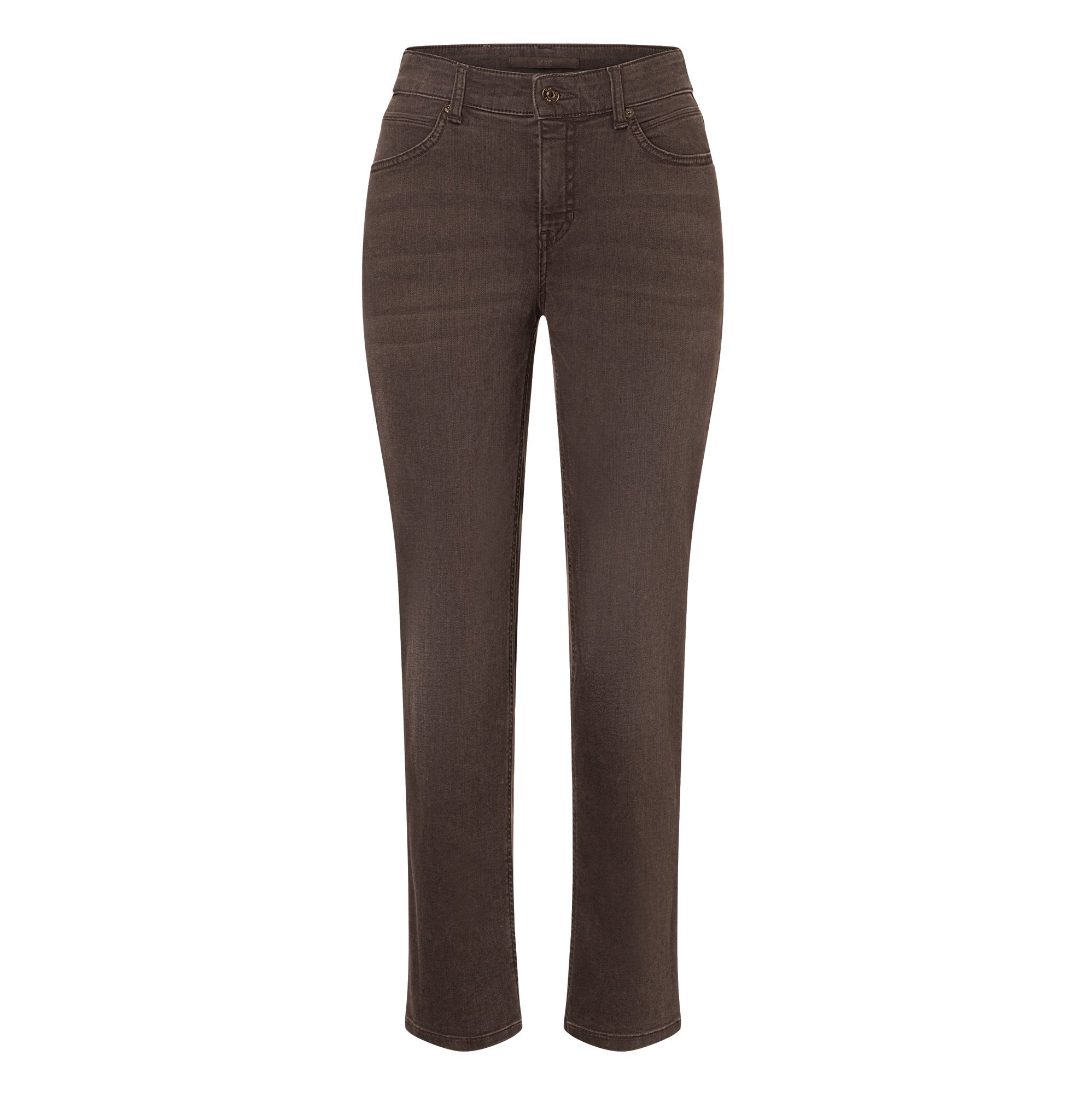 Mac Damen Jeans Brown Stone Was
