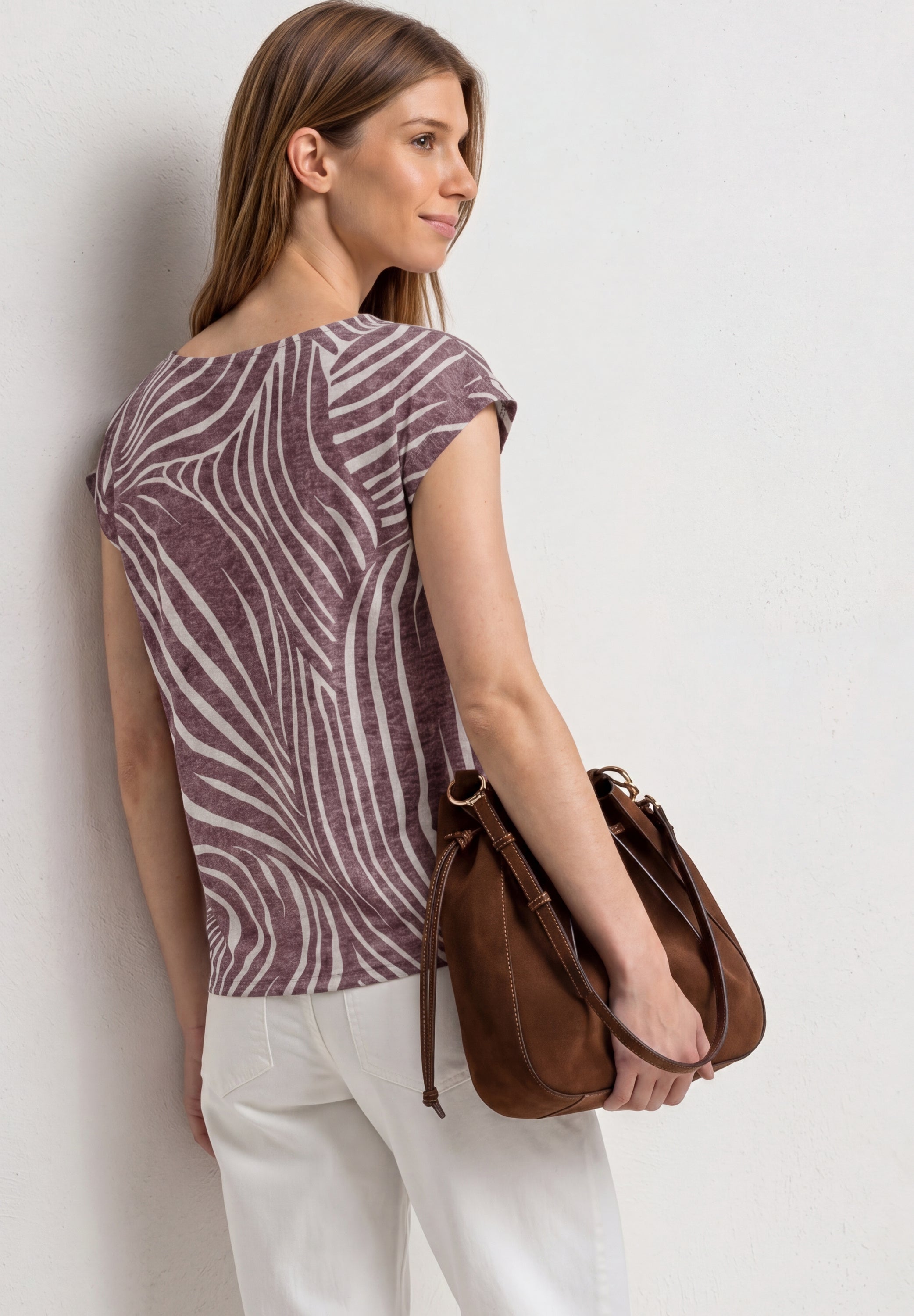 Street One Damen T-Shirts  Rustic Ro