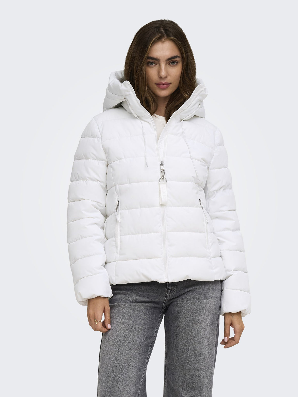 Only Damen Jacken Bright White