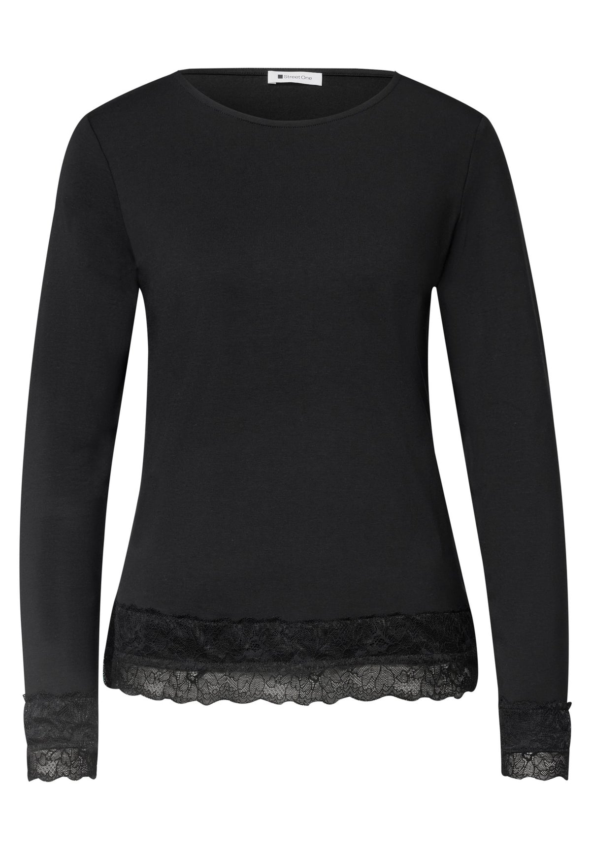 Street One Damen T-Shirts  Black