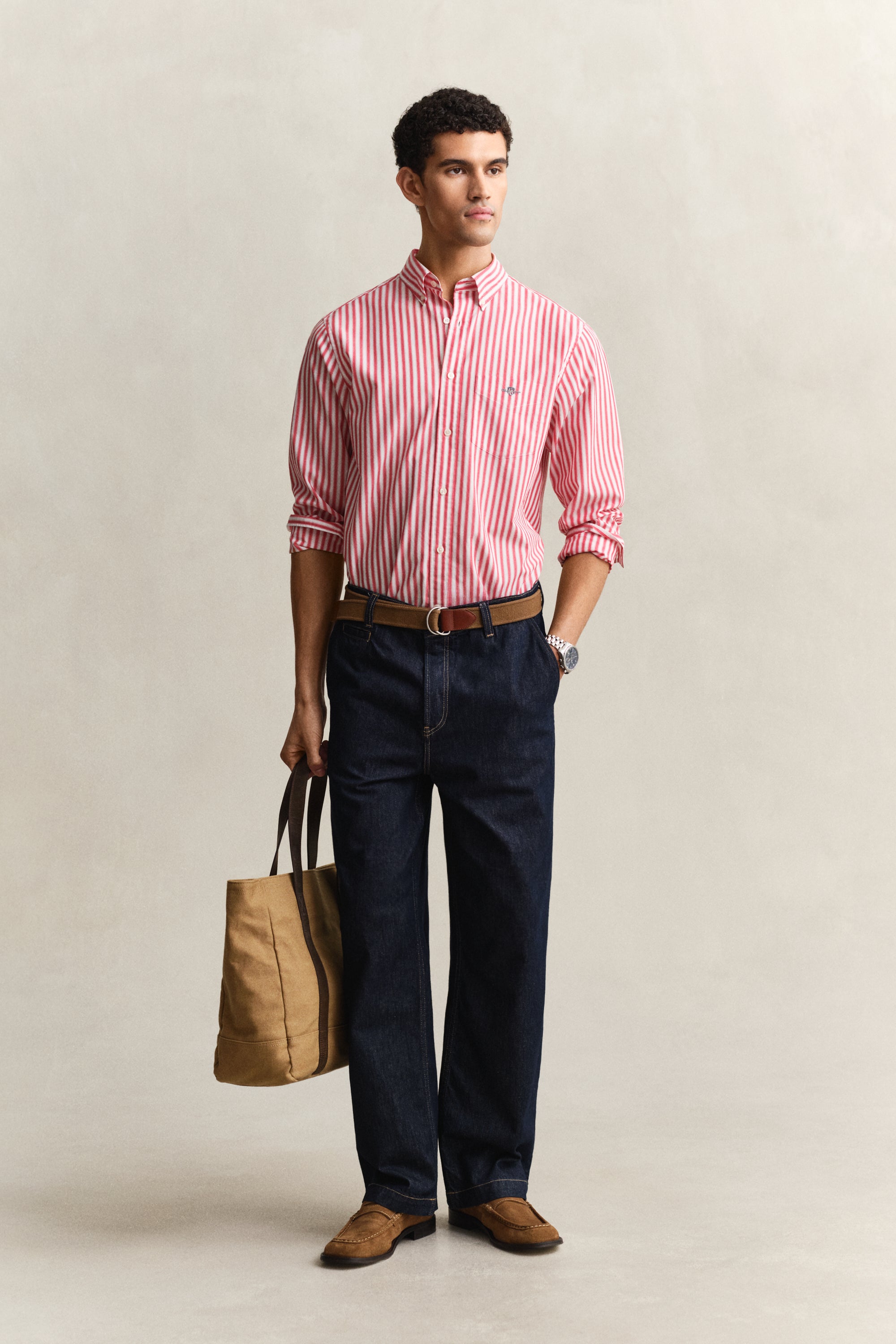 Gant Herren Hemden  Rose Red