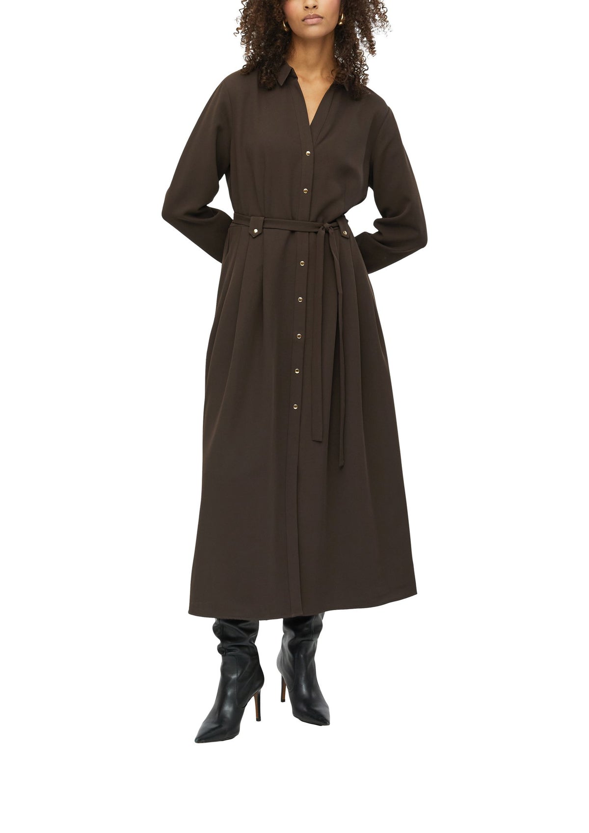 S. Oliver black Damen Kleider Brown